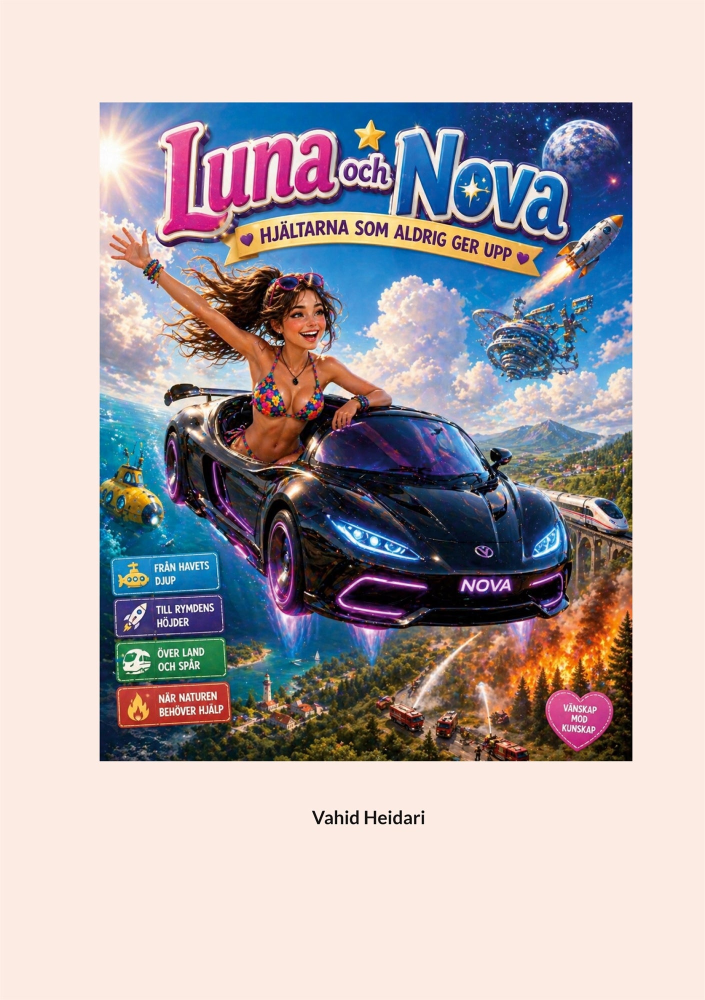 Luna och Nova: Hjältarna som aldrig ger upp – E-bok