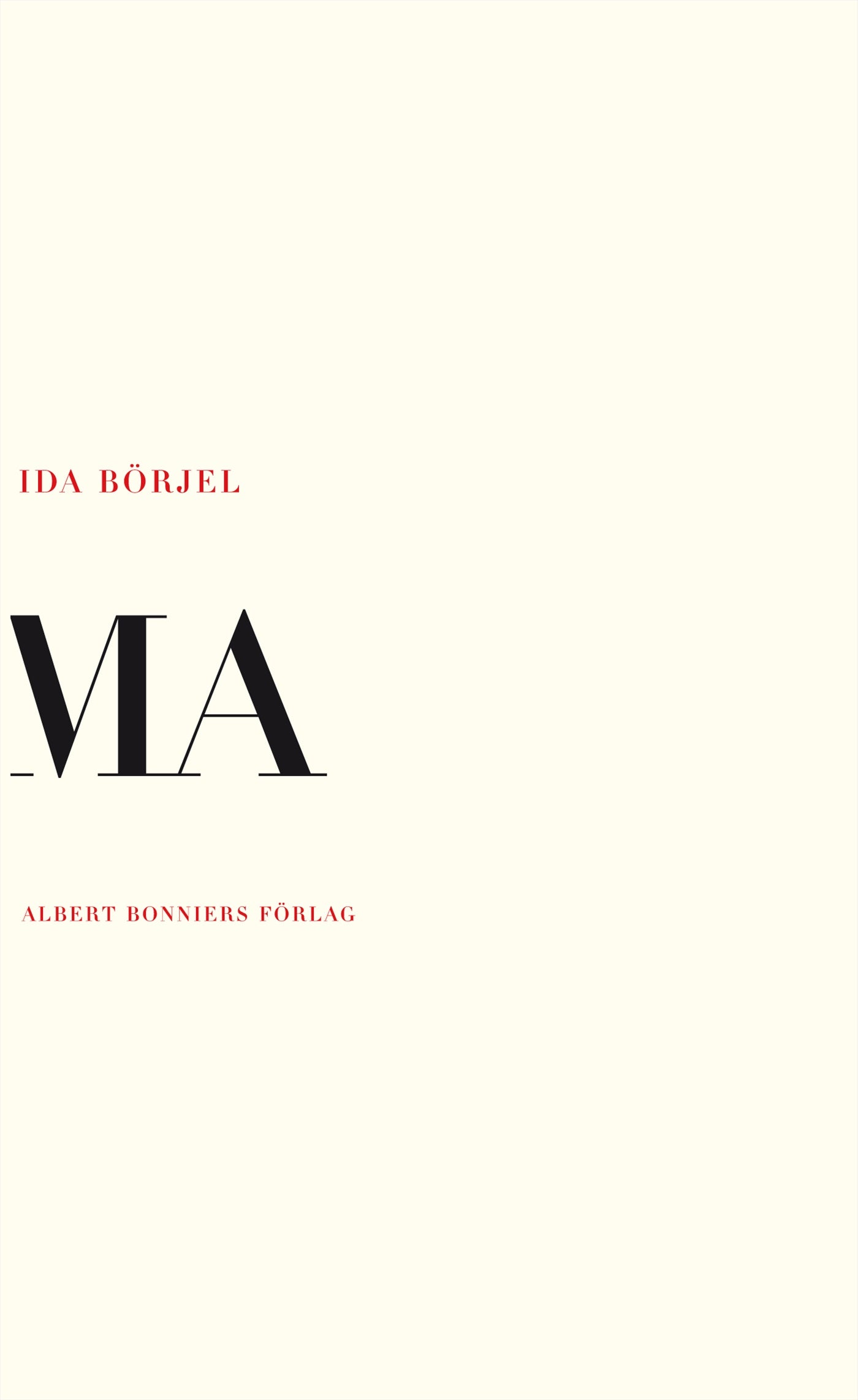 Ma – E-bok