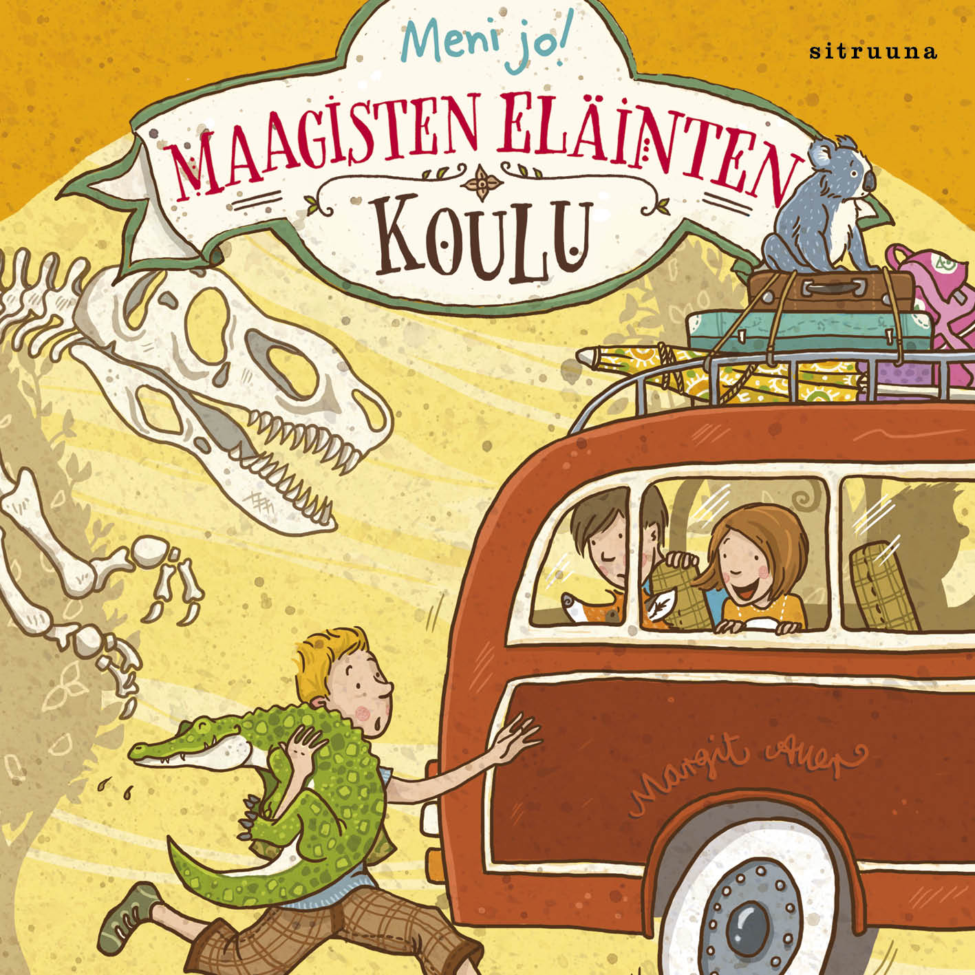 Maagisten eläinten koulu 4 - Meni jo! – Ljudbok