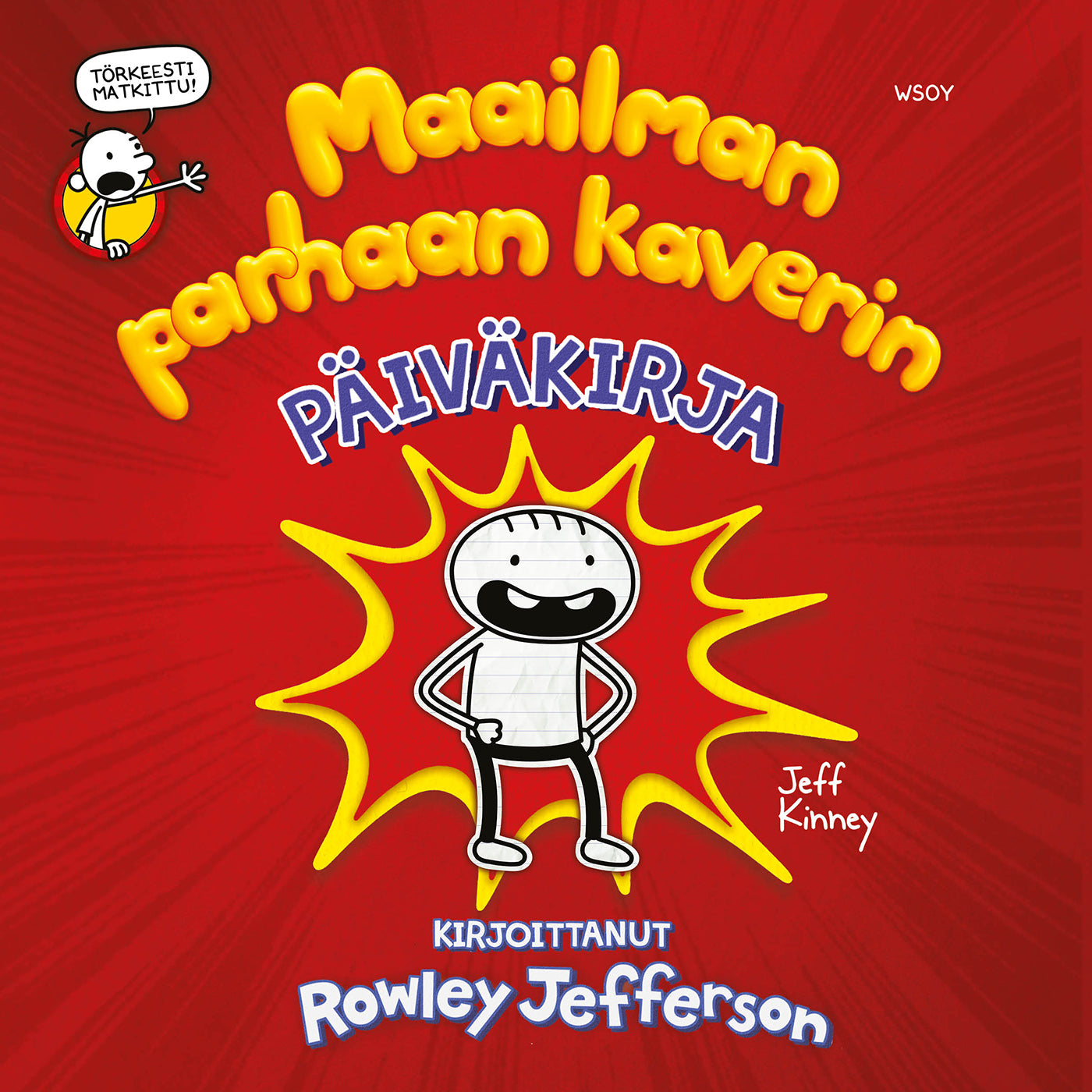 Maailman parhaan kaverin päiväkirja. Kirjoittanut Rowley Jefferson – Ljudbok