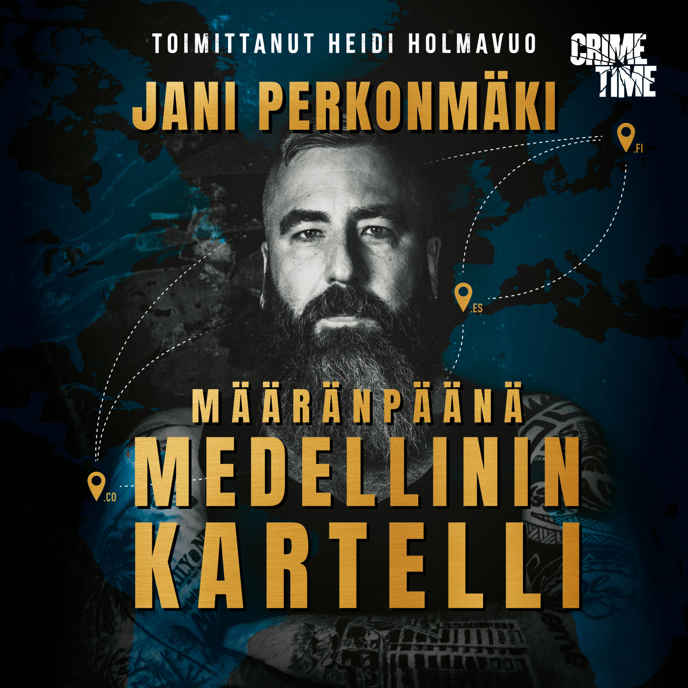 Määränpäänä Medellinin kartelli – Ljudbok