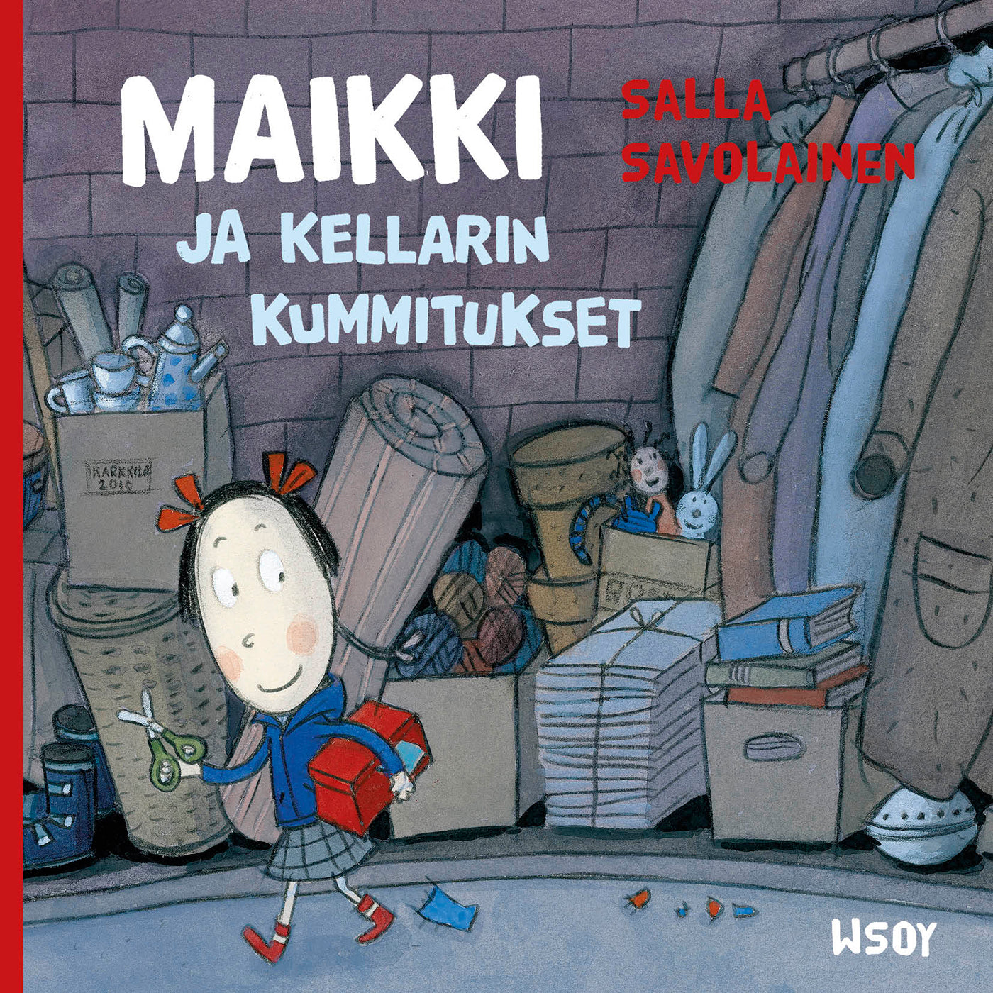 Maikki ja kellarin kummitukset – Ljudbok