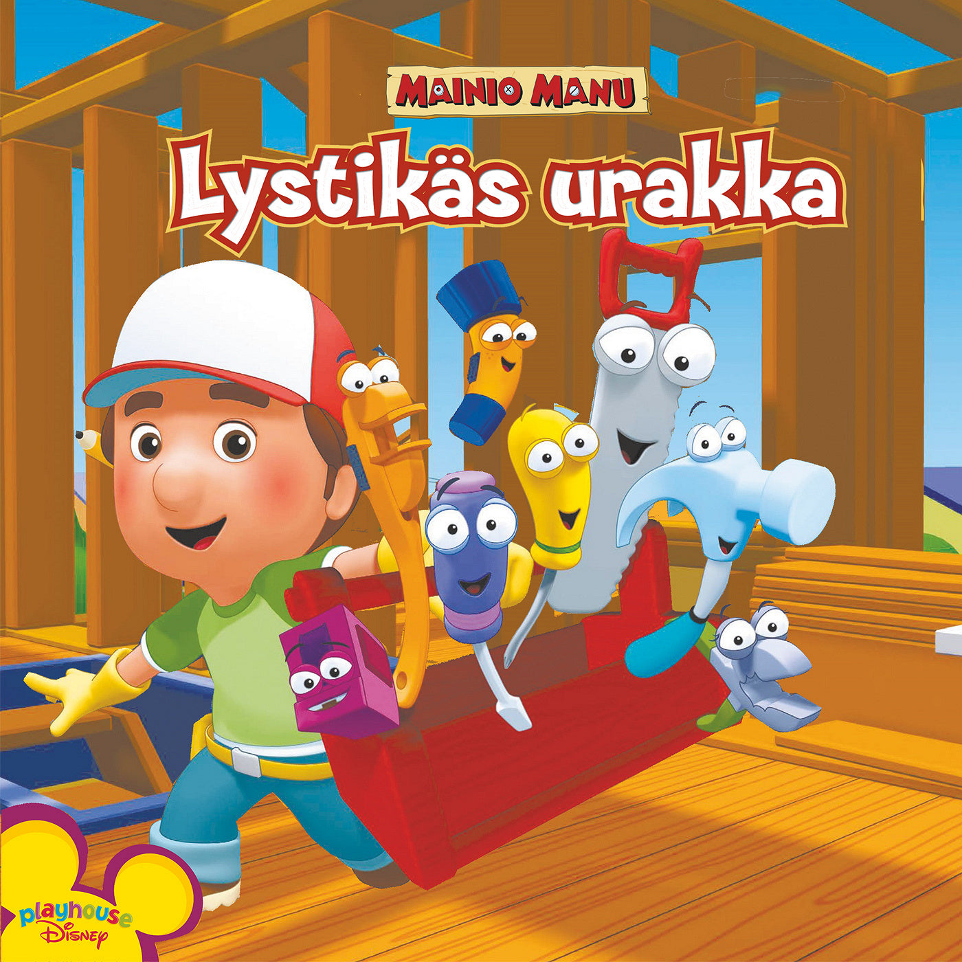 Mainio Manu. Lystikäs urakka – Ljudbok