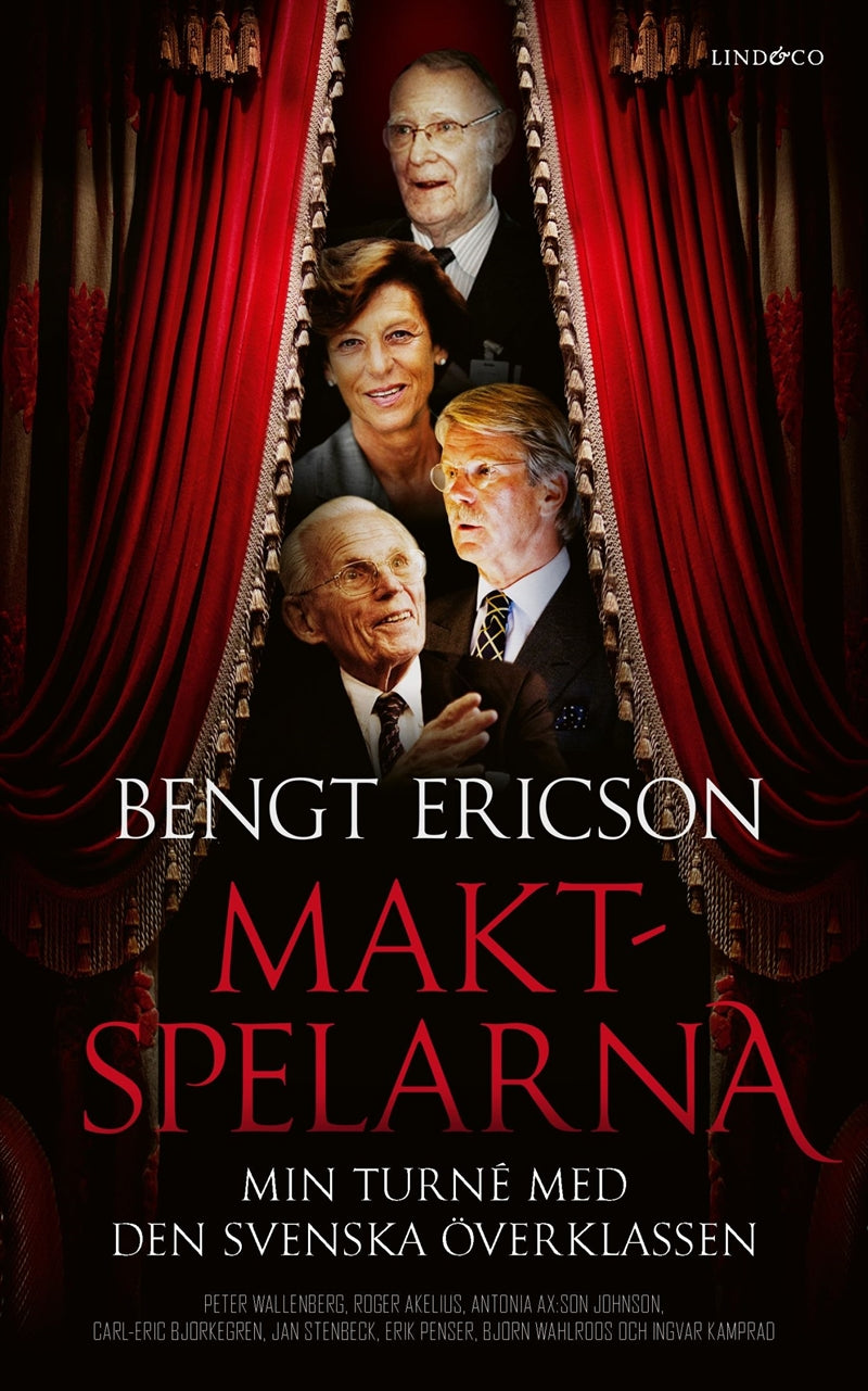 Maktspelarna : min turné med den svenska överklassen – E-bok