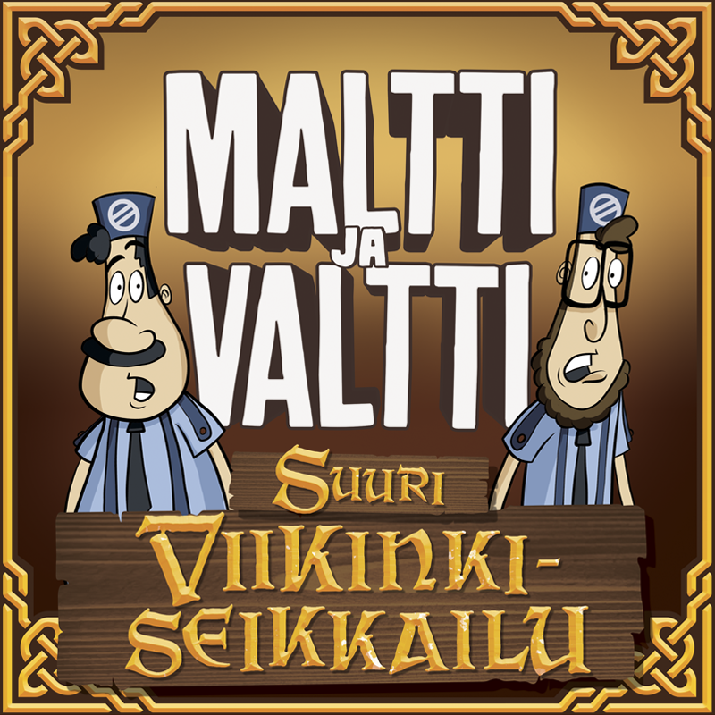 Maltti ja Valtti - Suuri viikinkiseikkailu – Ljudbok