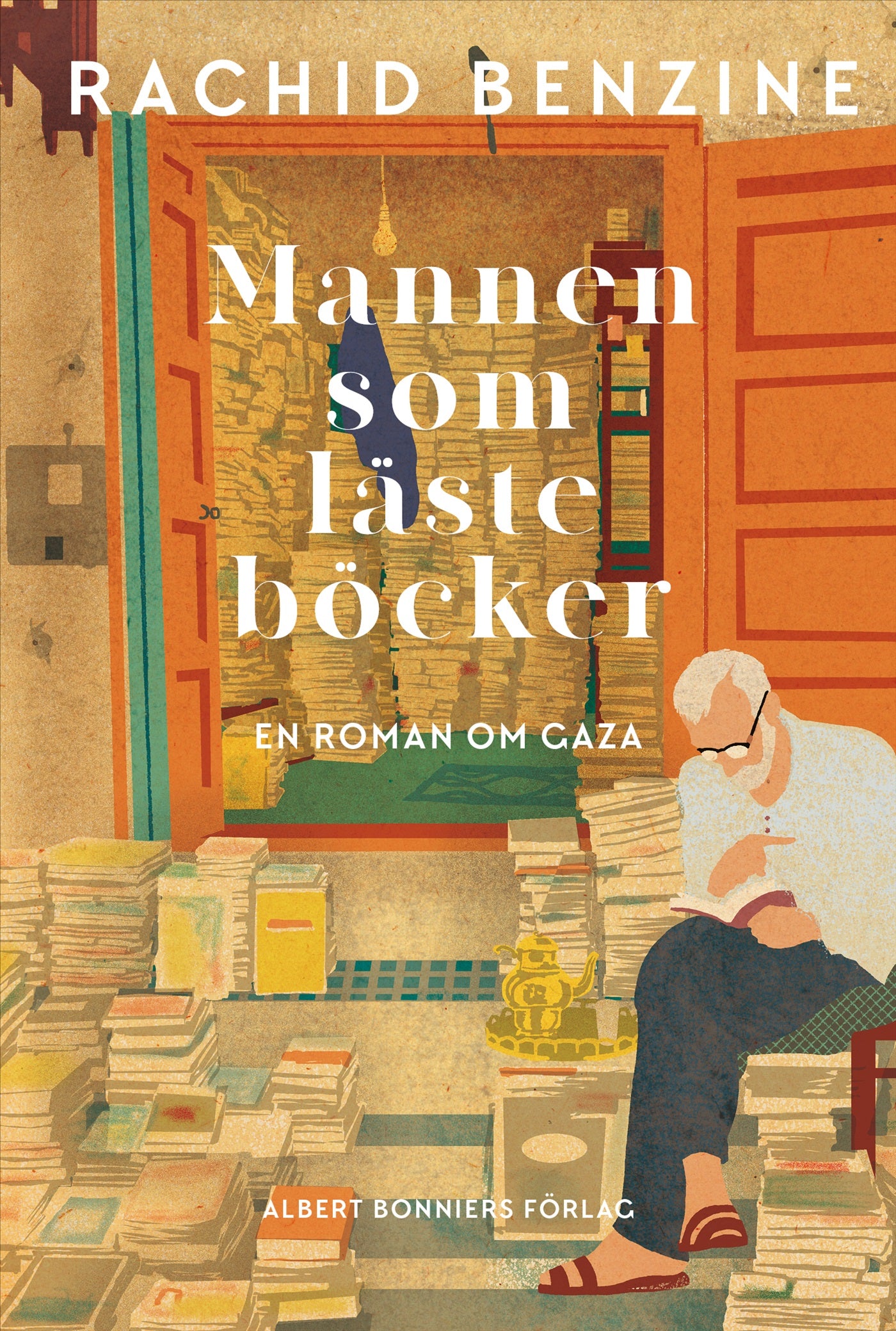 Mannen som läste böcker : en roman om Gaza – E-bok