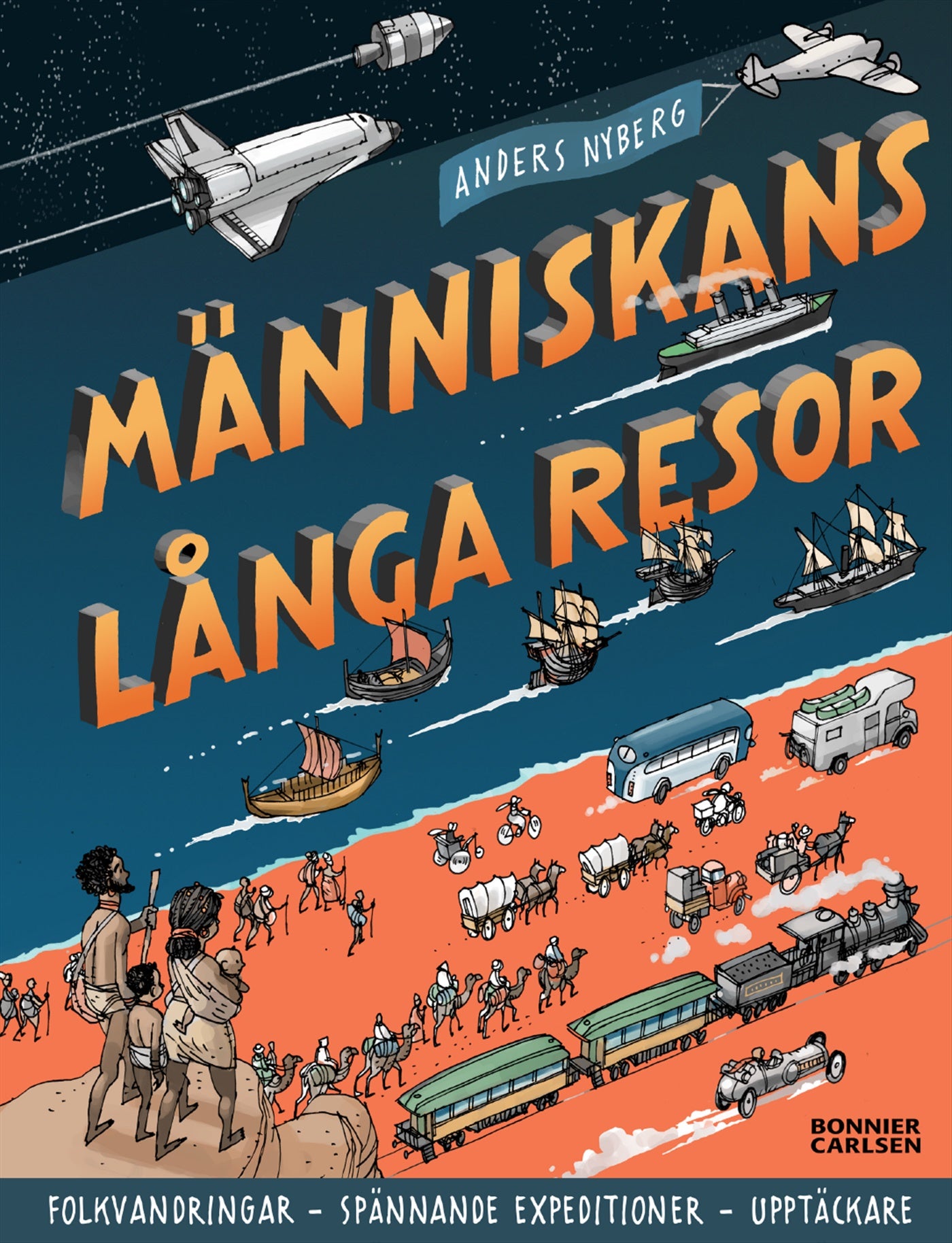 Människans långa resor – E-bok