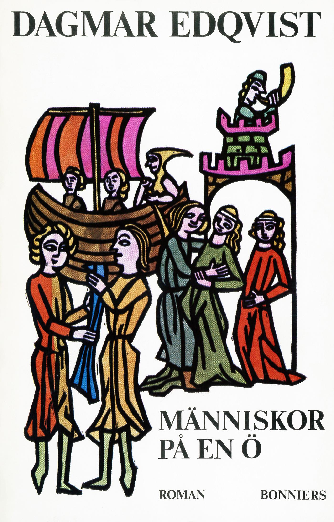 Människor på en ö – E-bok