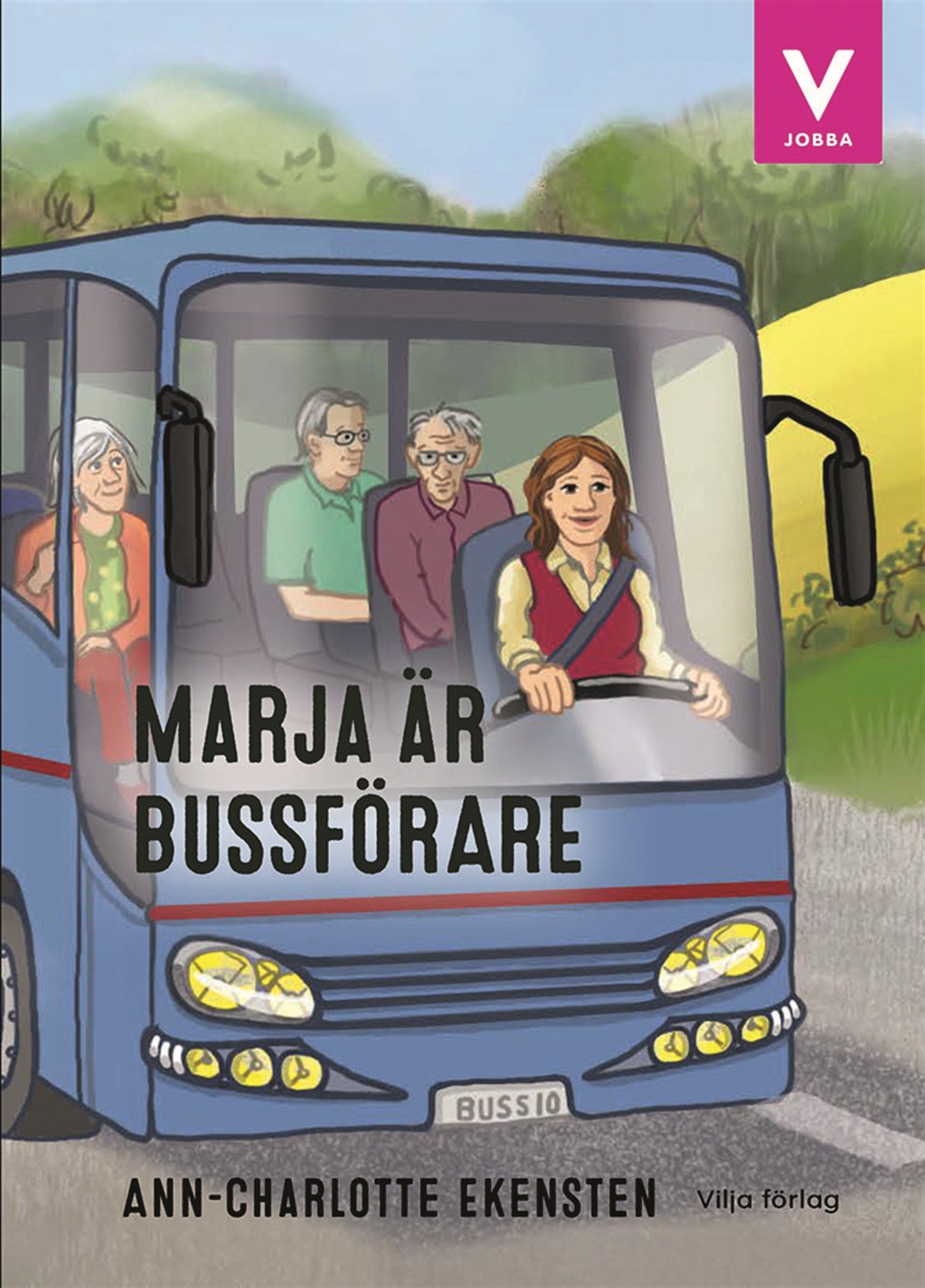 Marja är bussförare – E-bok