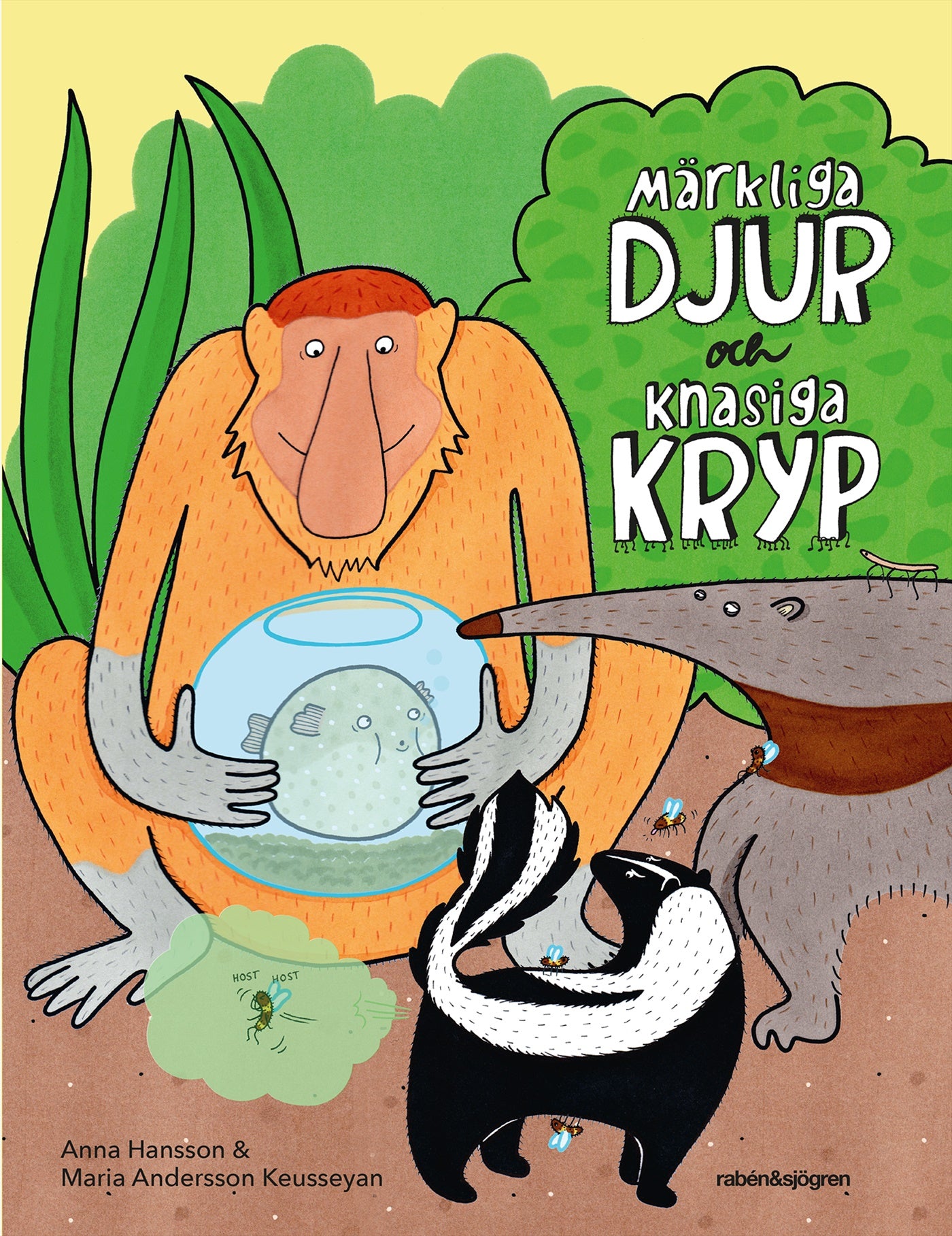 Märkliga djur och knasiga kryp – E-bok