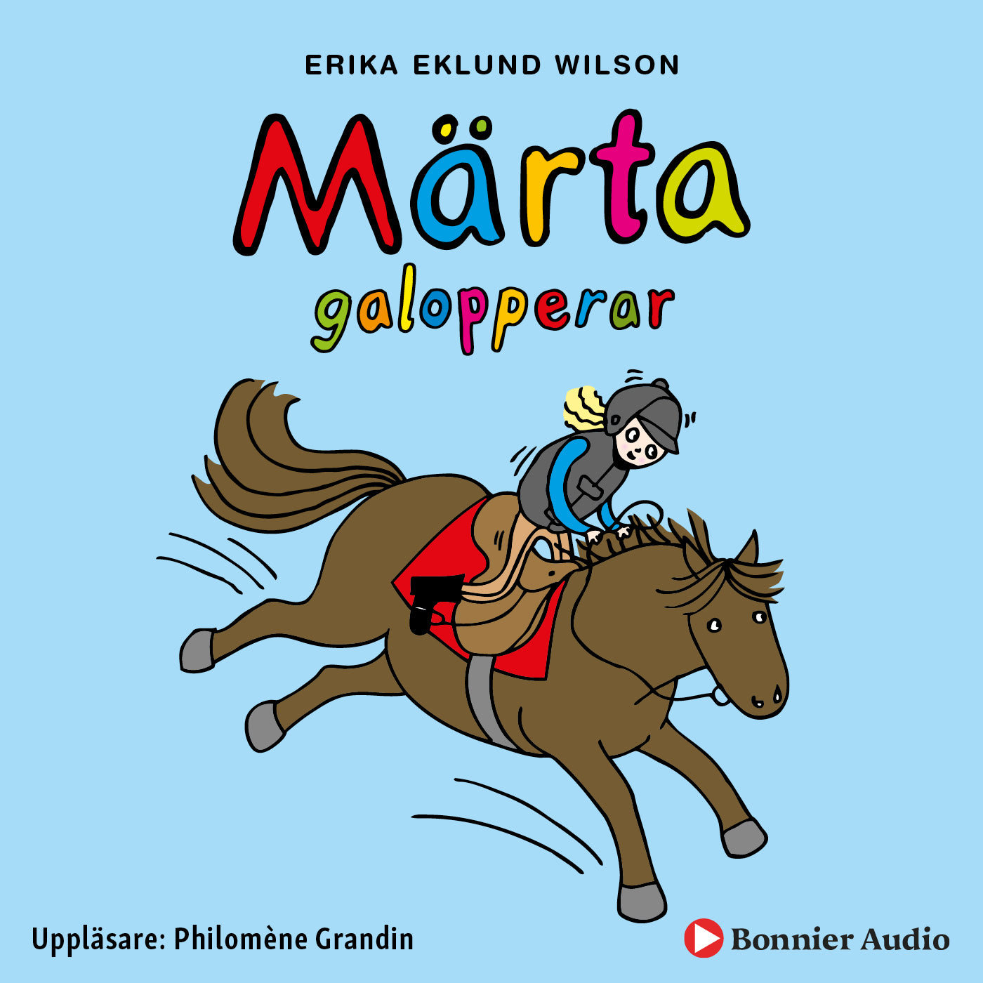 Märta galopperar – Ljudbok