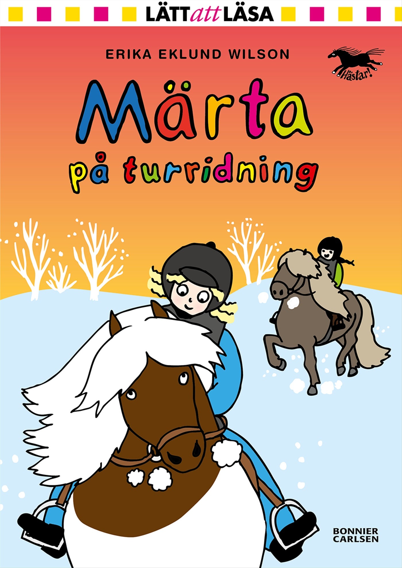 Märta på turridning – E-bok