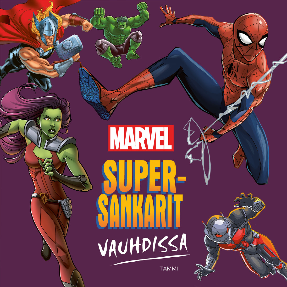 Marvel. Supersankarit vauhdissa – Ljudbok