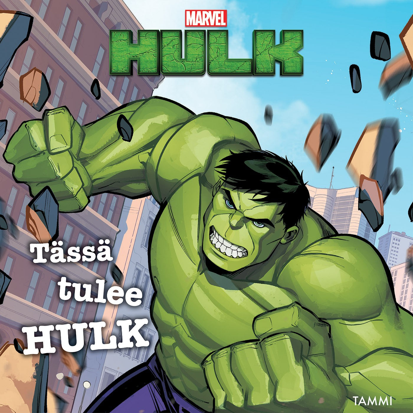 Marvel. Tässä tulee Hulk. Luen itse. – Ljudbok