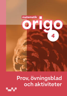 Matematik Origo 4 Prov, övning, aktiviteter (pdf)