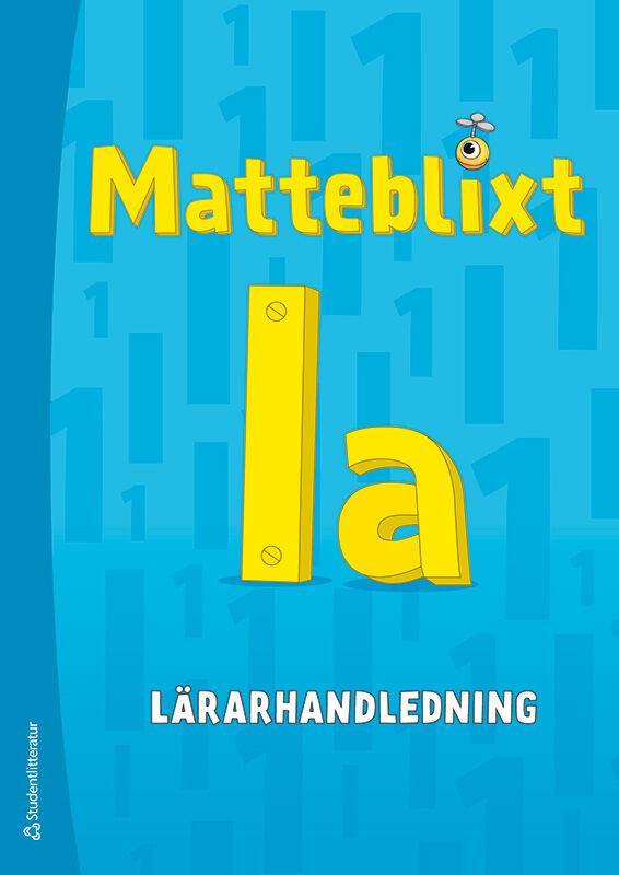 Matteblixt 1a Digital lärarlicens 12 mån - Digibok