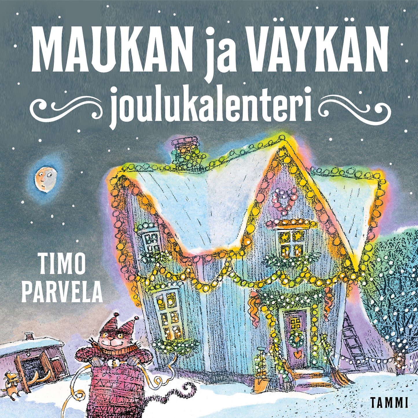 Maukan ja Väykän joulukalenteri – Ljudbok