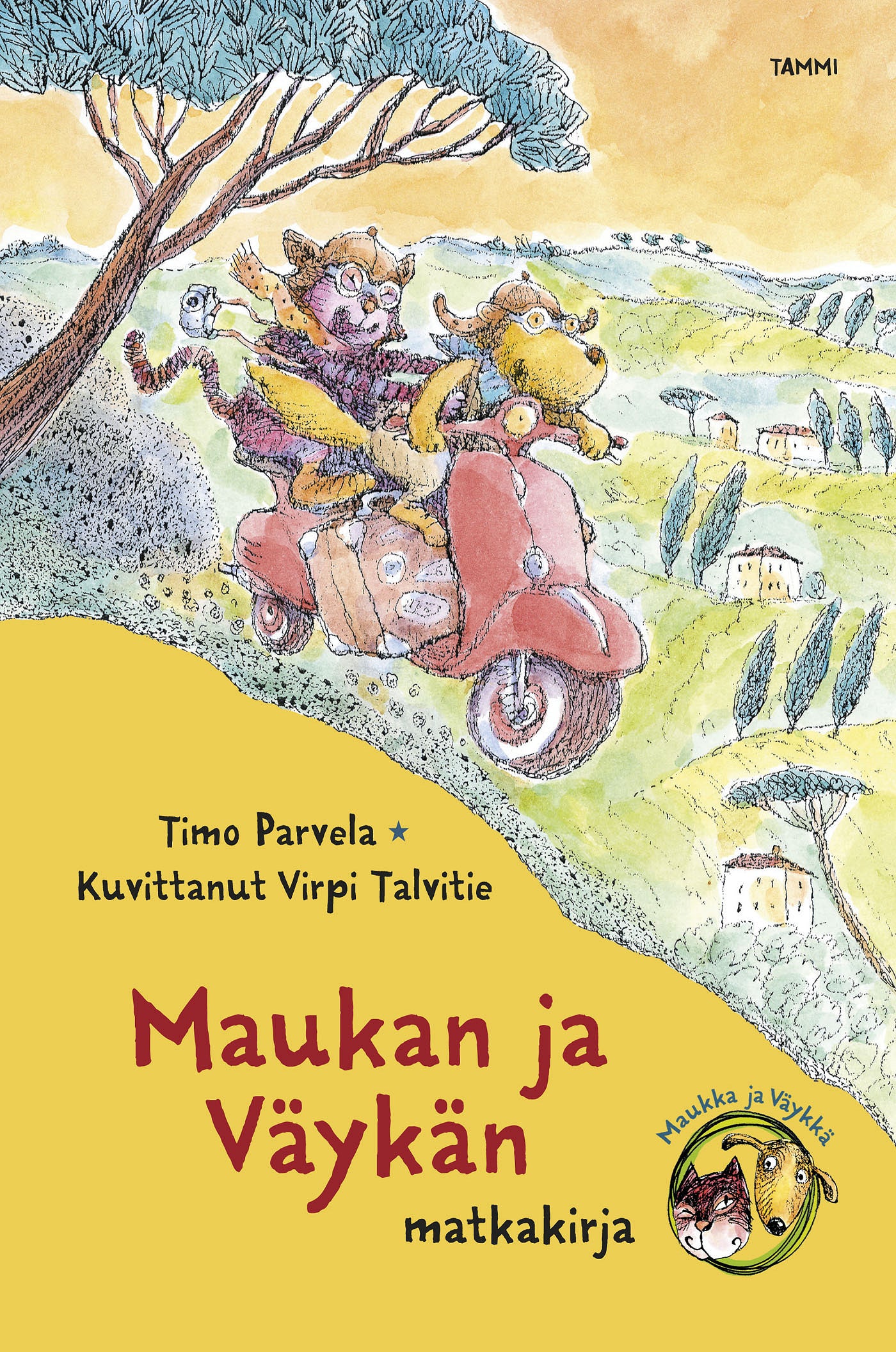 Maukan ja Väykän matkakirja – E-bok