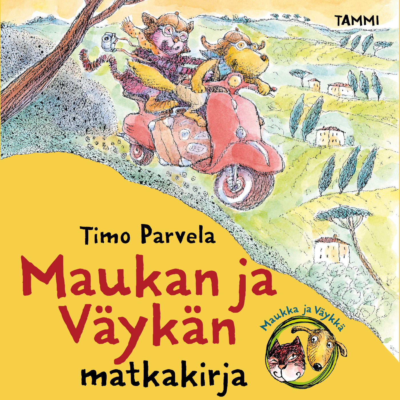 Maukan ja Väykän matkakirja – Ljudbok