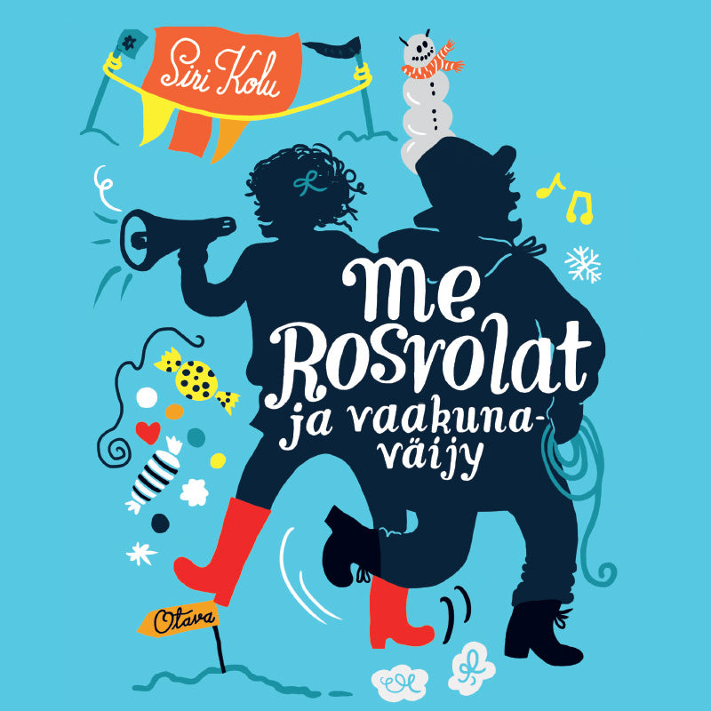 Me Rosvolat ja vaakunaväijy – Ljudbok