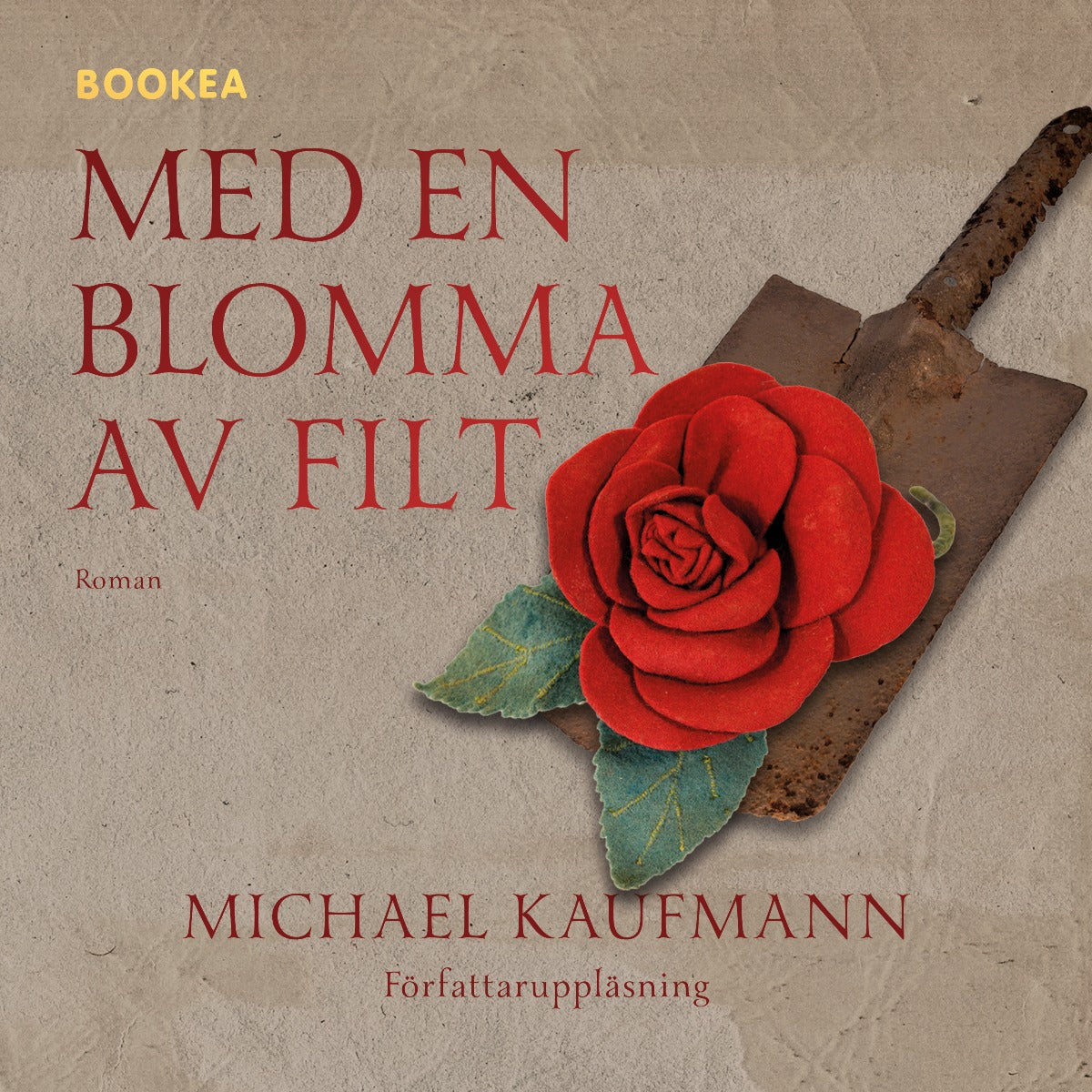 Med en blomma av filt – Ljudbok
