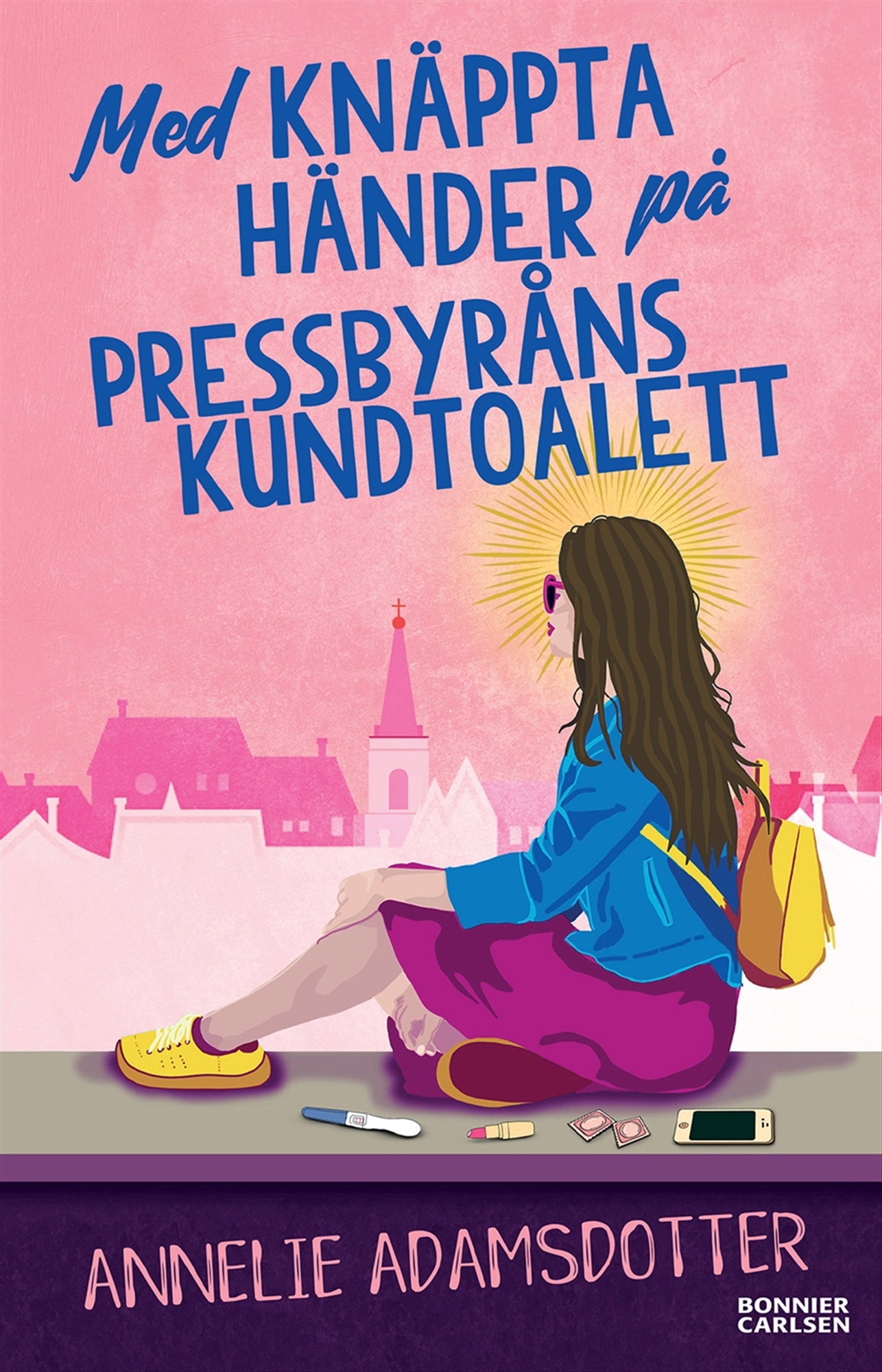 Med knäppta händer på Pressbyråns kundtoalett – E-bok
