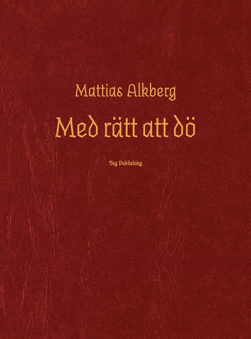 Med rätt att dö – E-bok