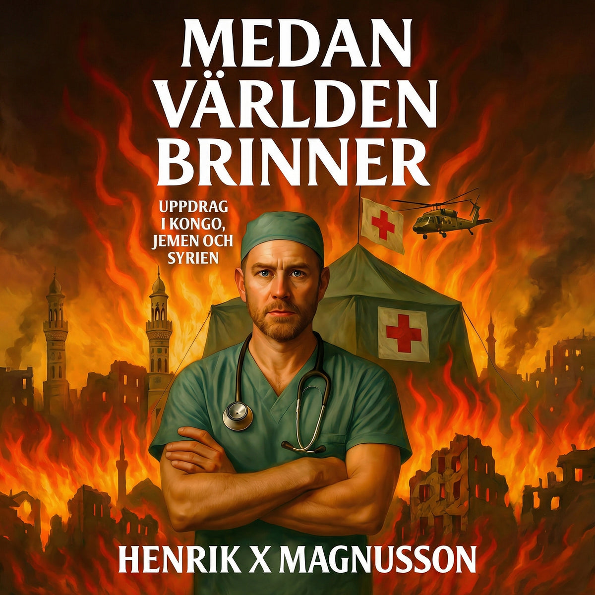 Medan världen brinner – Ljudbok