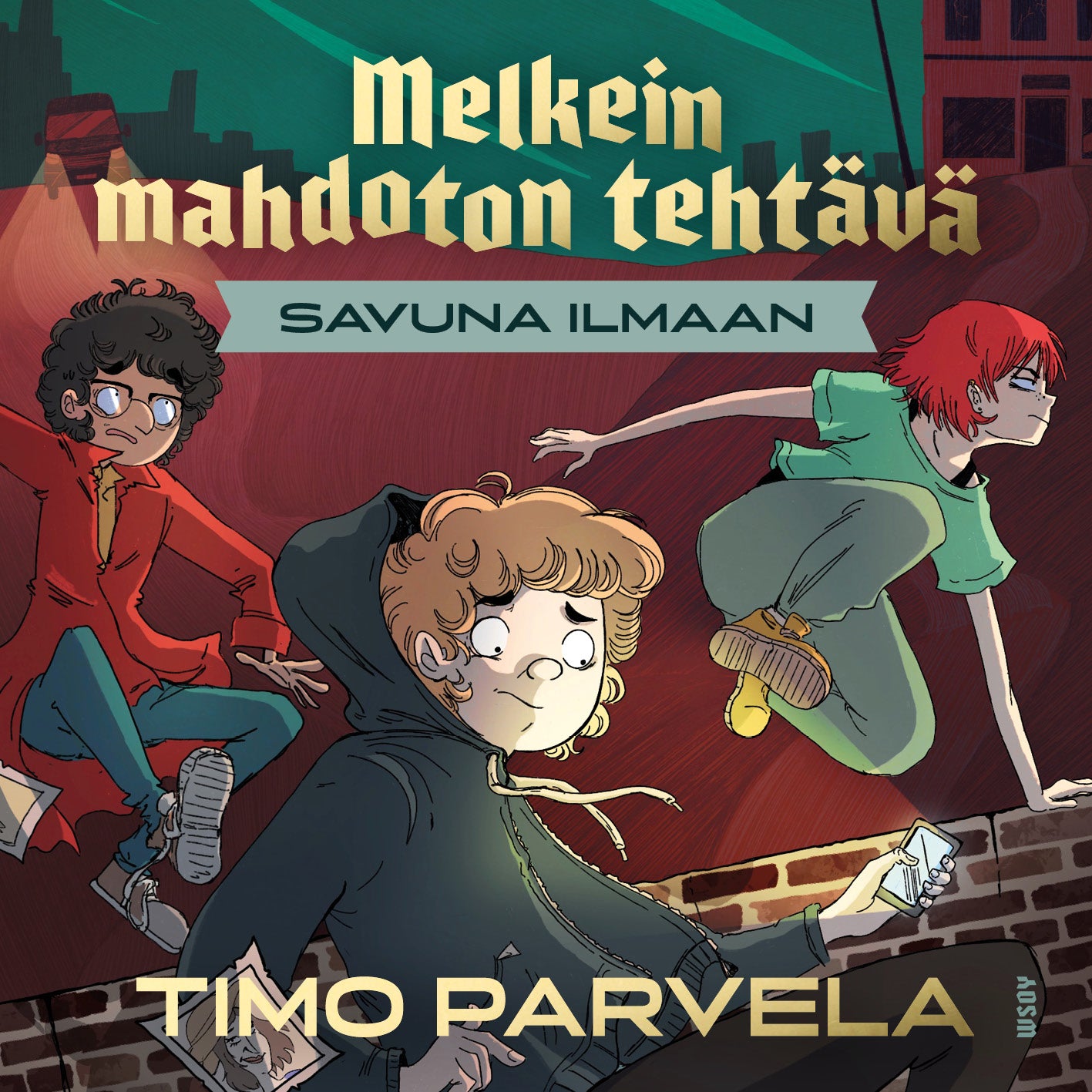 Melkein mahdoton tehtävä - Savuna ilmaan – Ljudbok