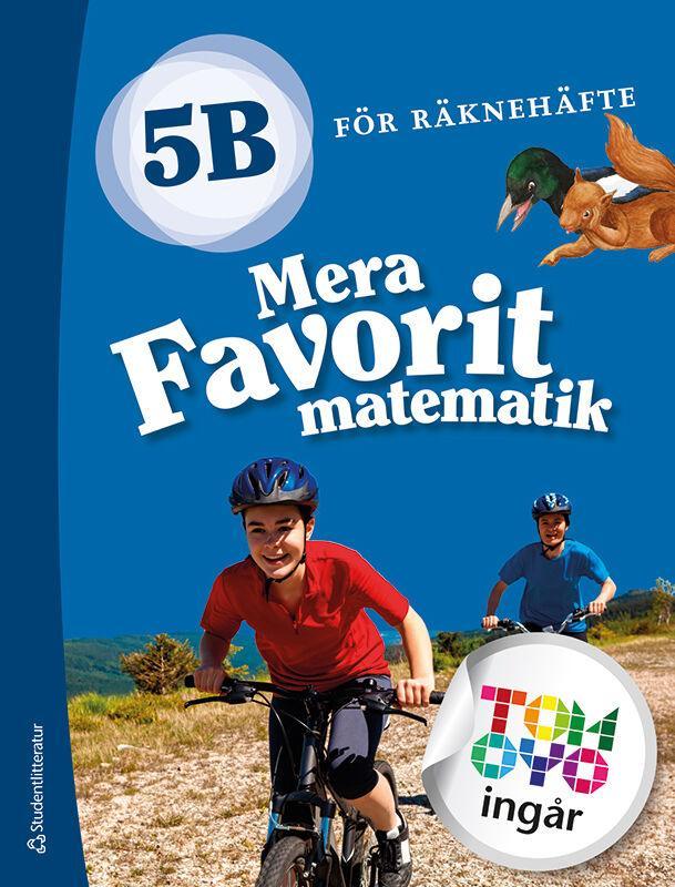 Mera Favorit matematik 5B för räknehäfte - Digital elevlicens 12 mån - - Digibok