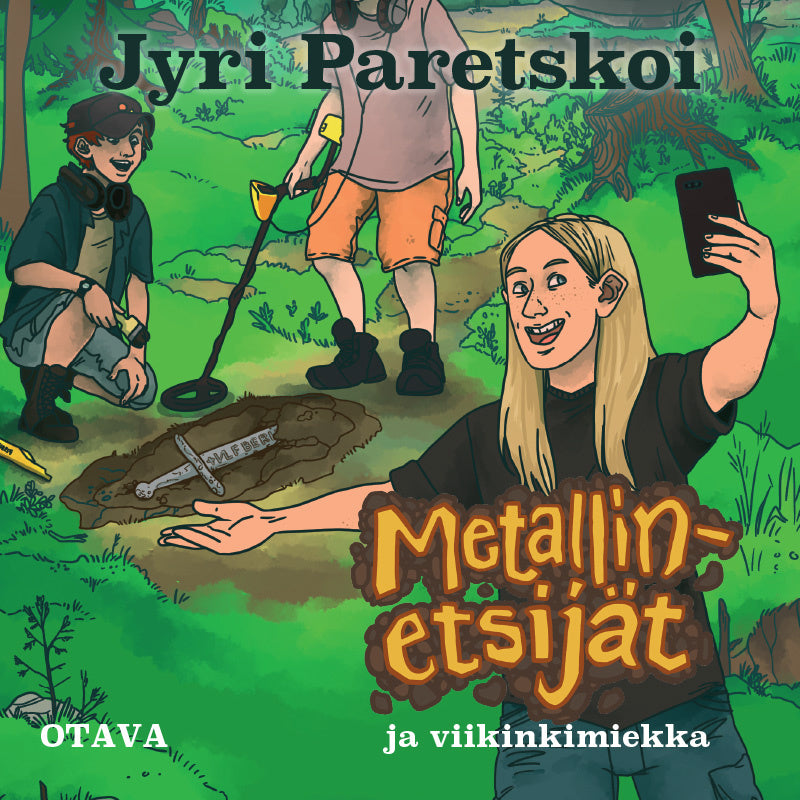Metallinetsijät ja viikinkimiekka – Ljudbok