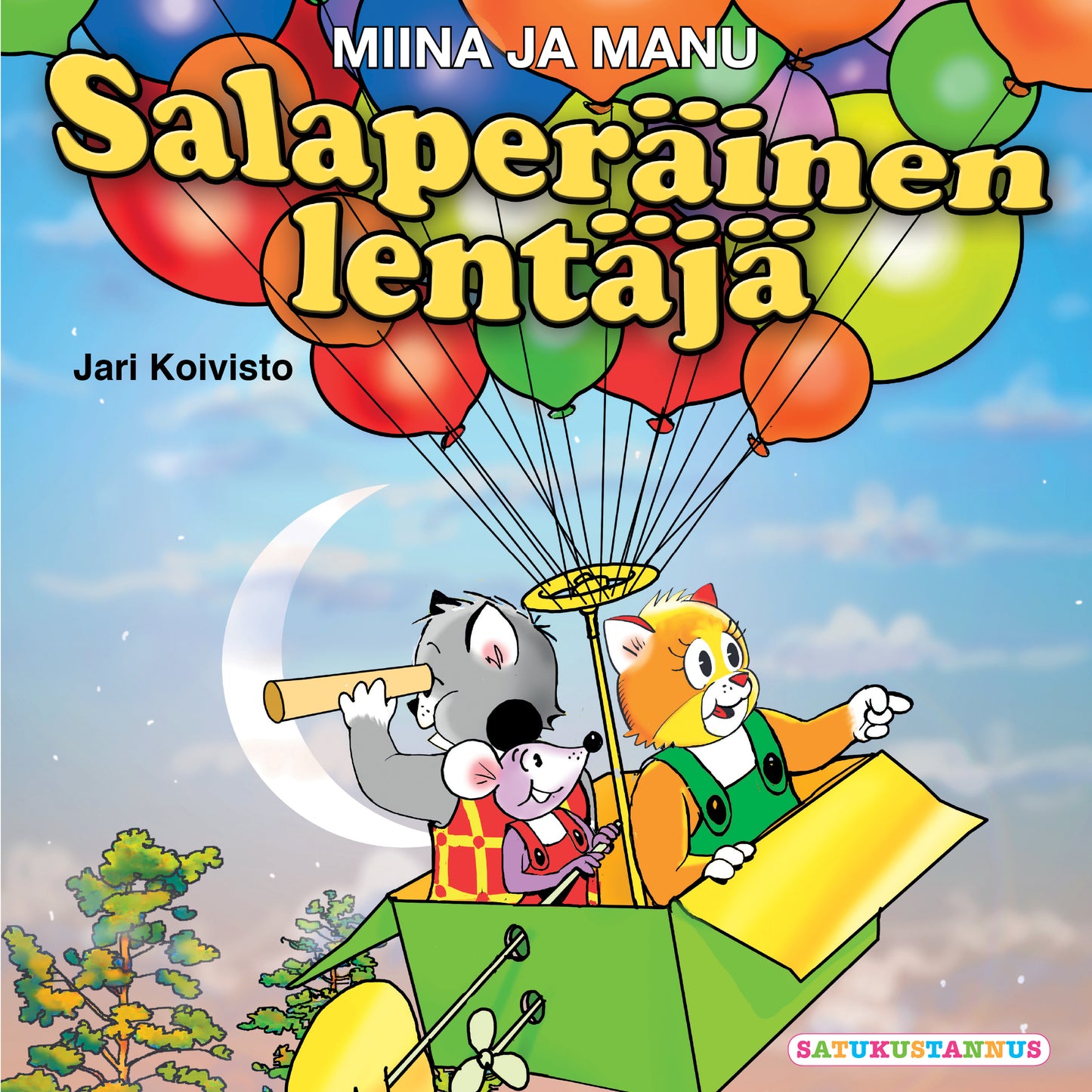 Miina ja Manu Salaperäinen lentäjä – Ljudbok