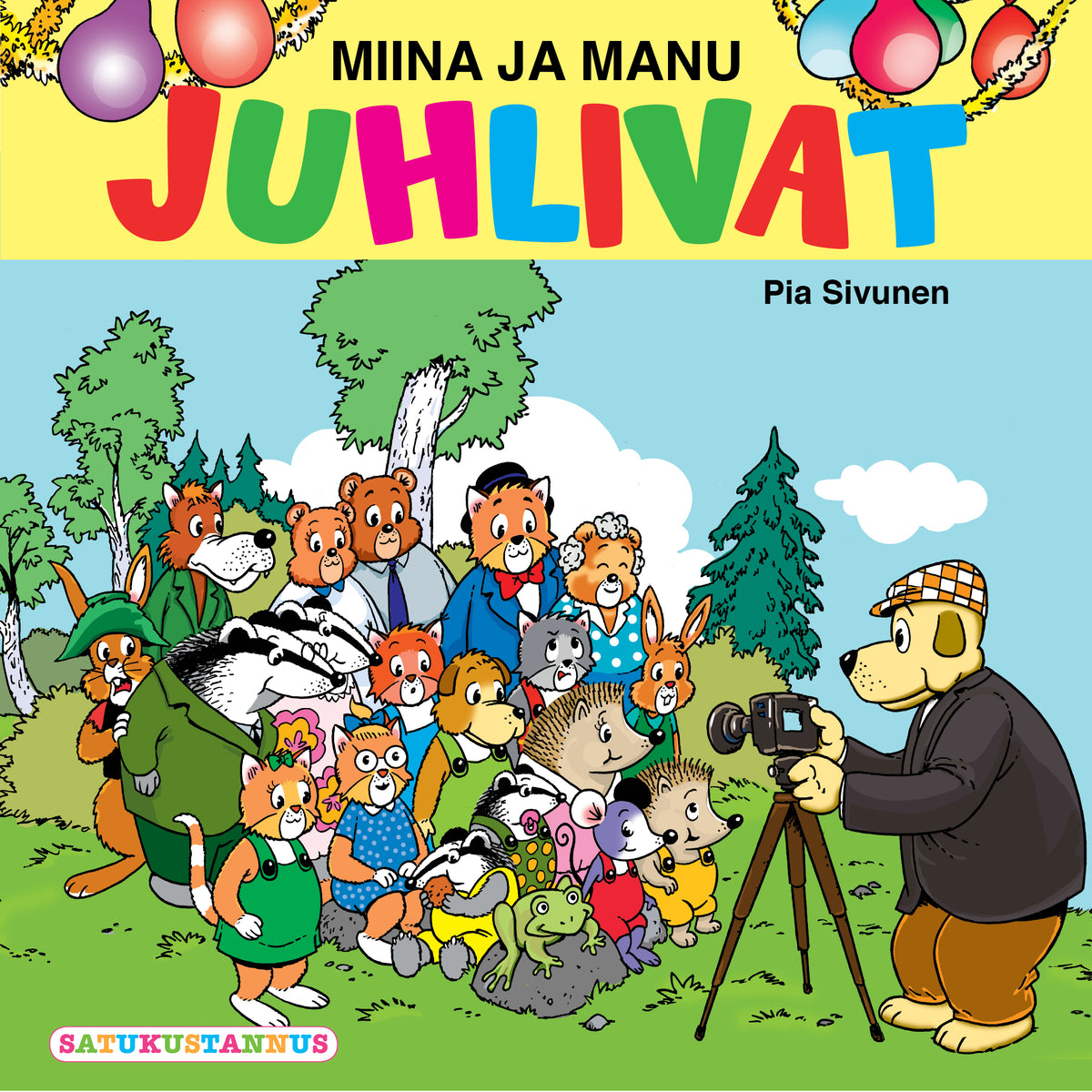 Miina ja Manu juhlivat – Ljudbok