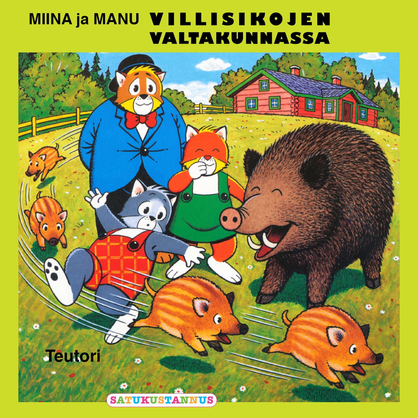 Miina ja Manu villisikojen valtakunnassa – Ljudbok