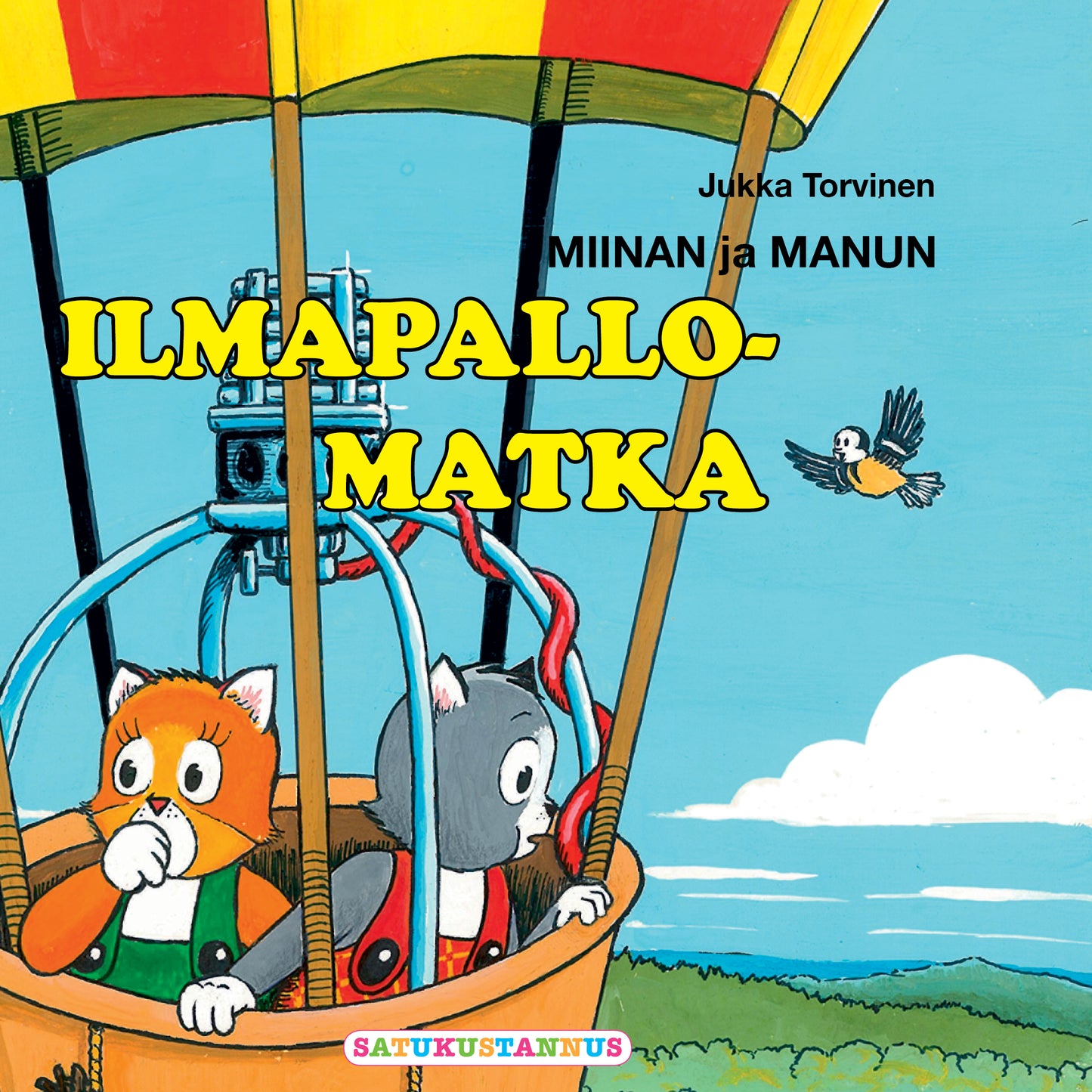 Miinan ja Manun ilmapallomatka – Ljudbok