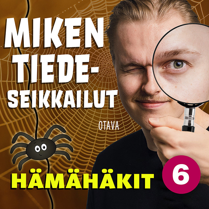 Miken tiedeseikkailut 6 - Hämähäkit – Ljudbok