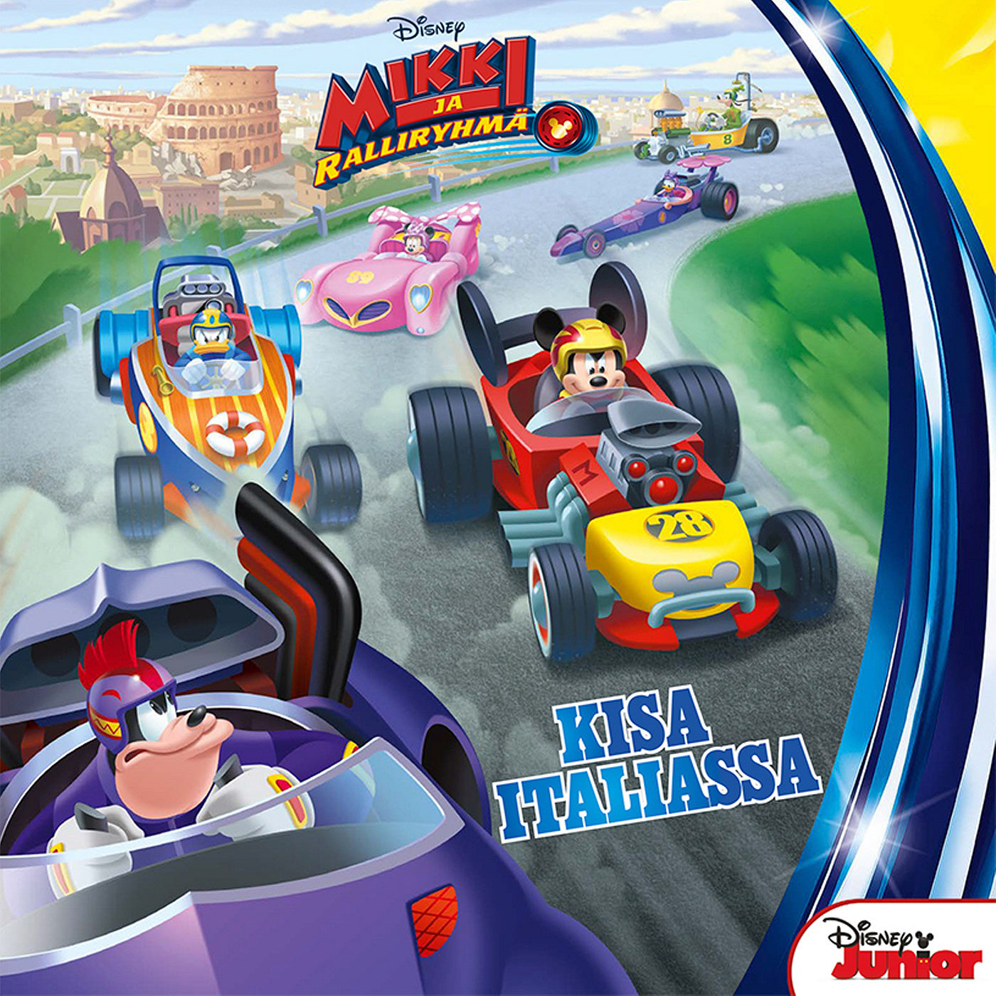 Mikki ja ralliryhmä. Kisa Italiassa – E-bok