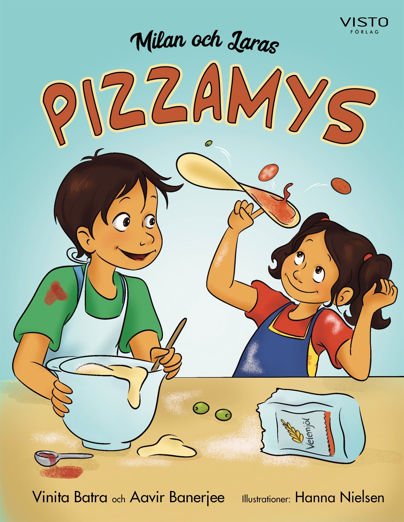 Milan och Laras pizzamys – E-bok