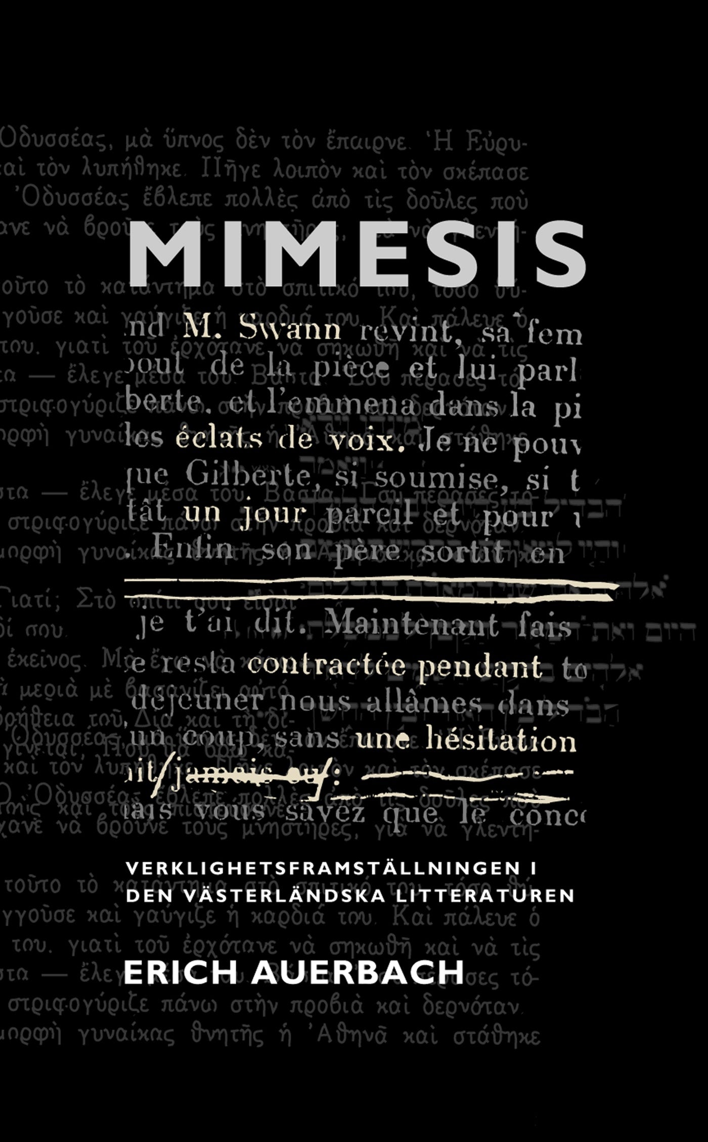 Mimesis : Verklighetsframställningen i den västerländska litteraturen – E-bok