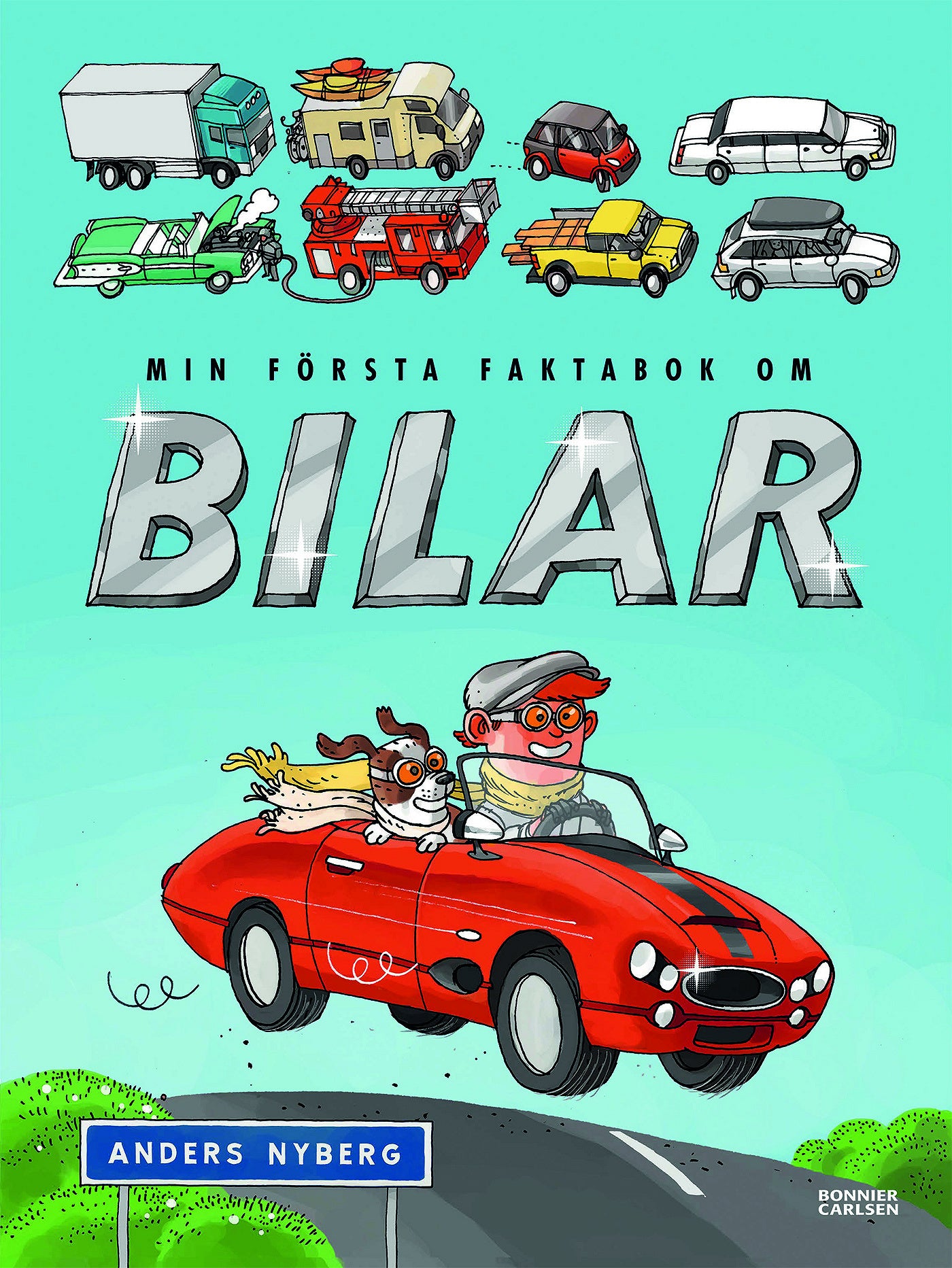 Min första faktabok om bilar – E-bok