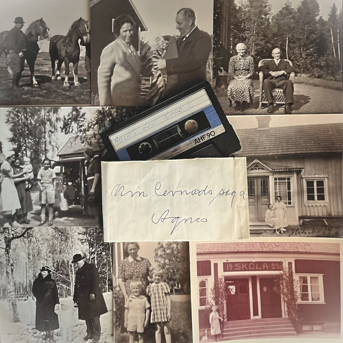 Min levnadssaga - Agnes – Ljudbok