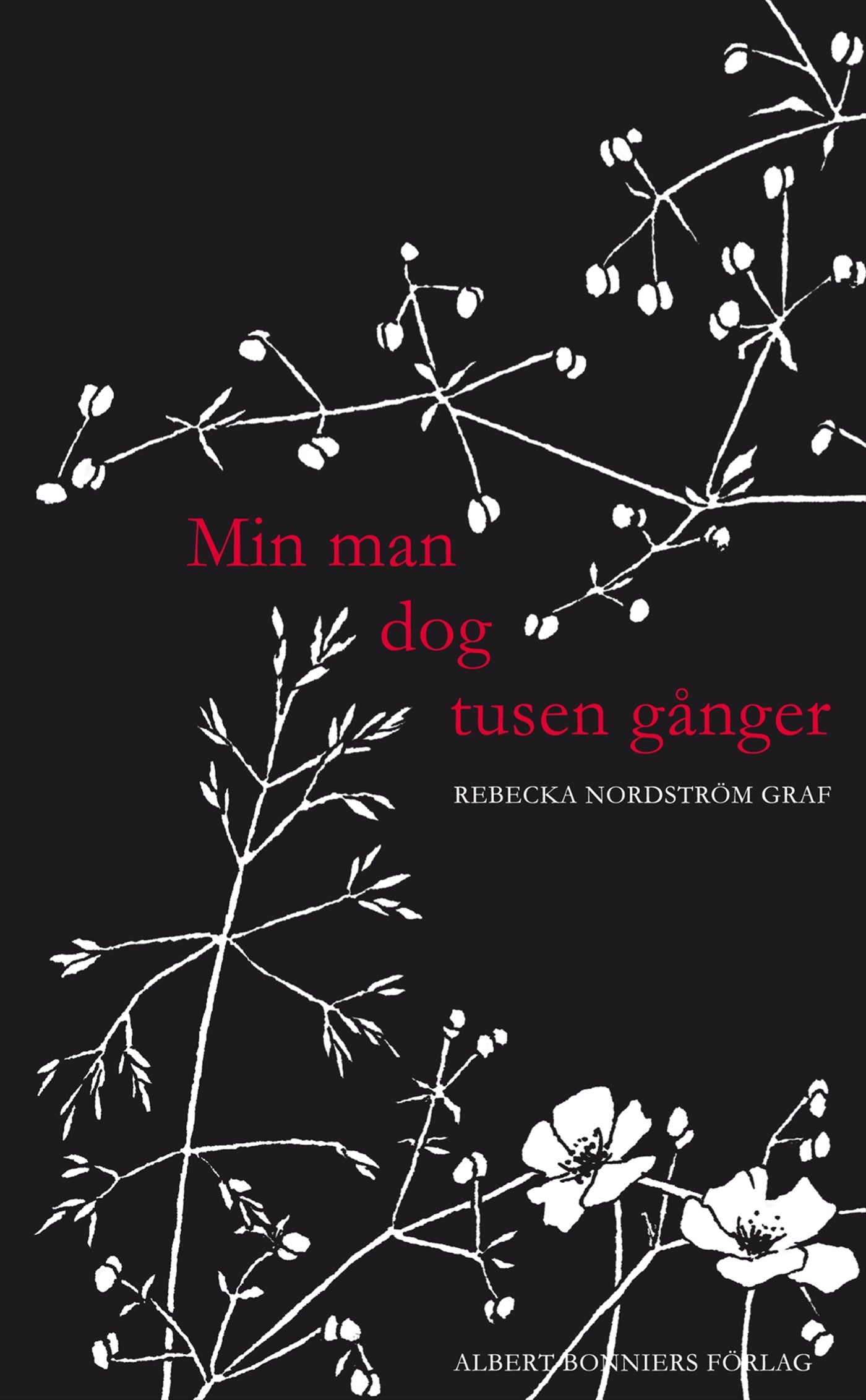 Min man dog tusen gånger – E-bok