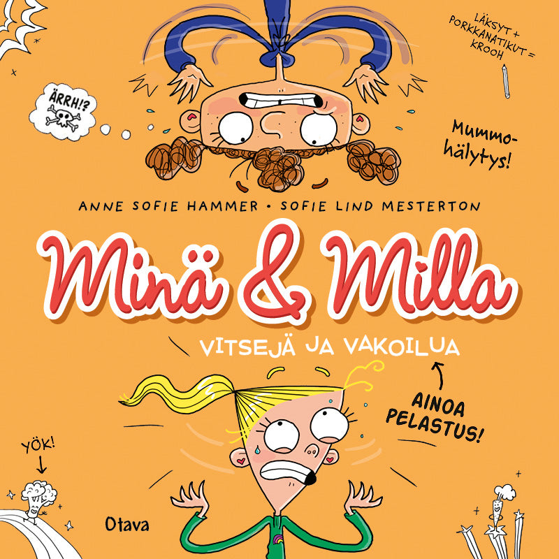 Minä & Milla – Vitsejä ja vakoilua – Ljudbok