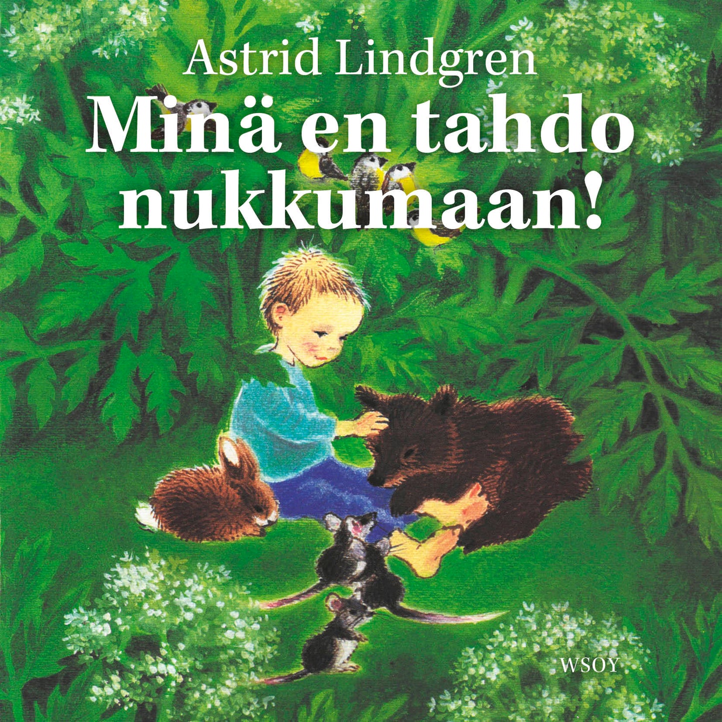 Minä en tahdo nukkumaan! – Ljudbok