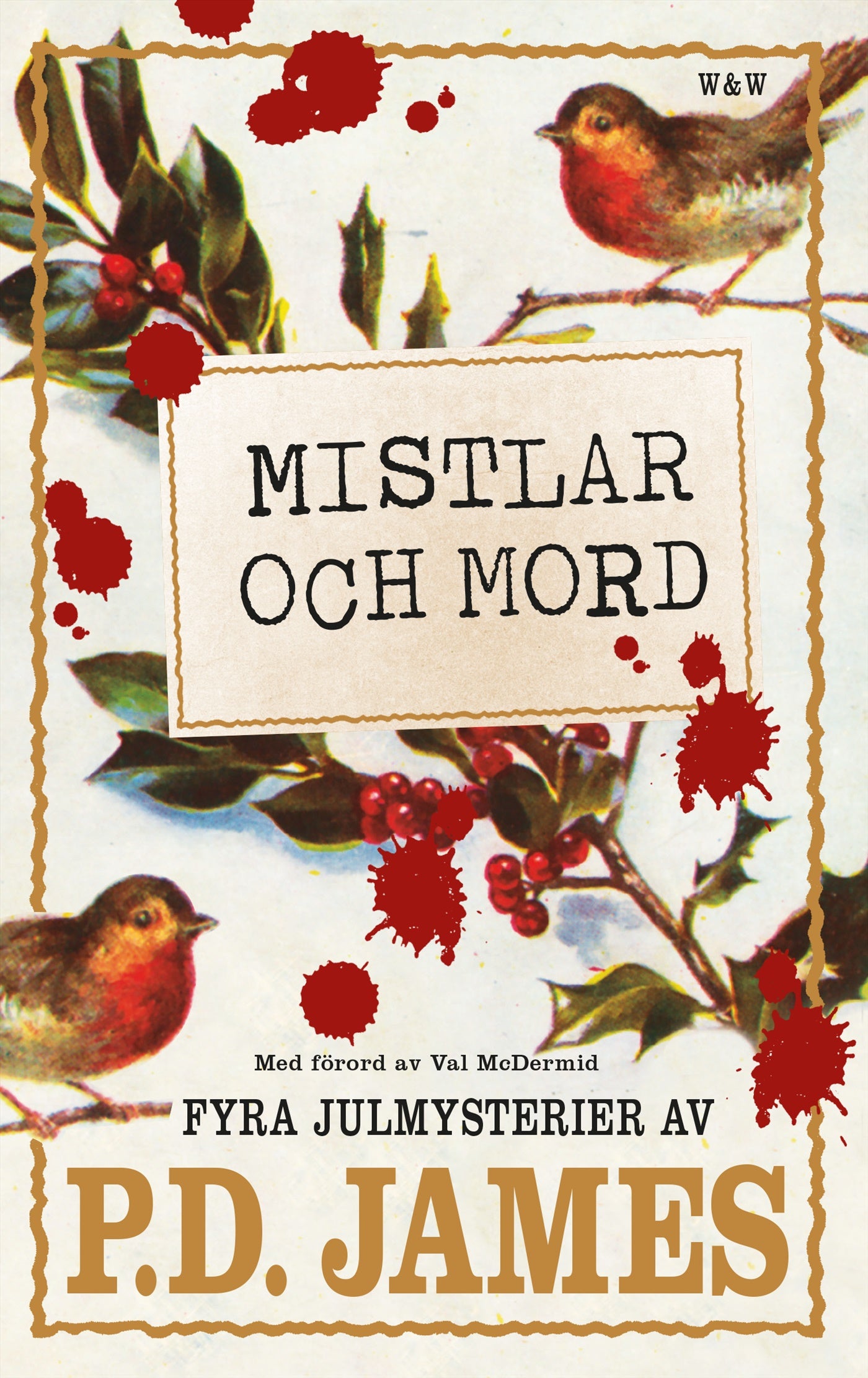 Mistlar och mord : fyra julmysterier – E-bok