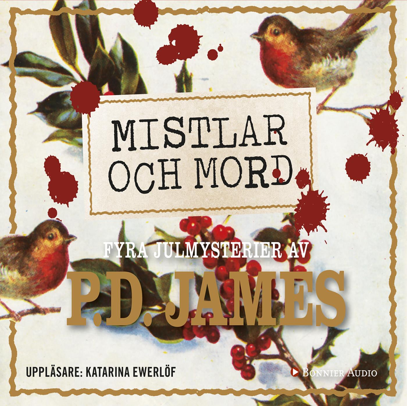Mistlar och mord : fyra julmysterier – Ljudbok