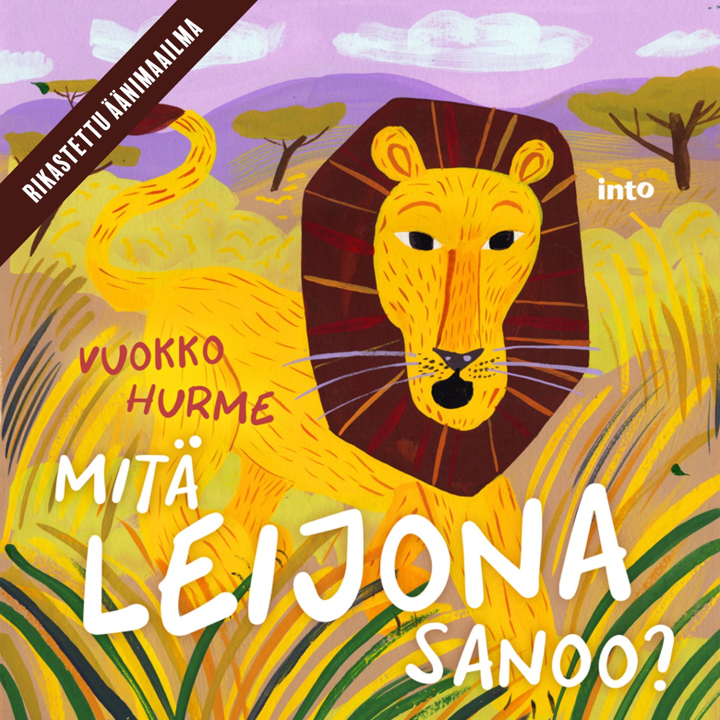 Mitä leijona sanoo? – Ljudbok