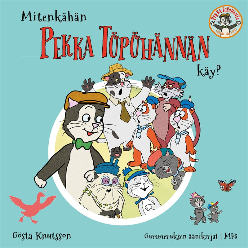 Mitenkähän Pekka Töpöhännän käy? – Ljudbok