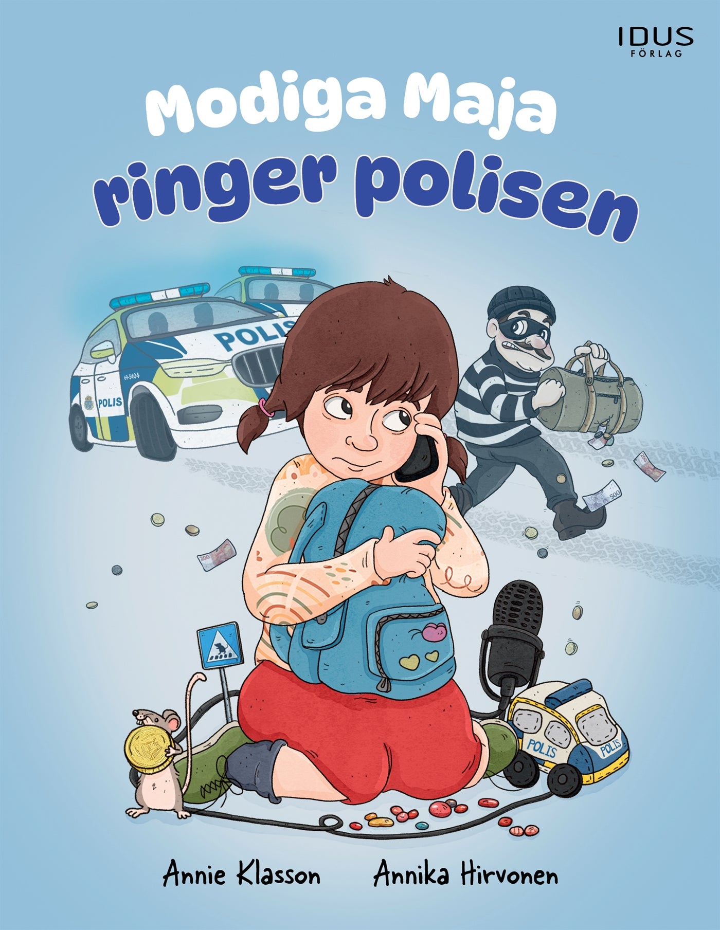 Modiga Maja ringer polisen – E-bok