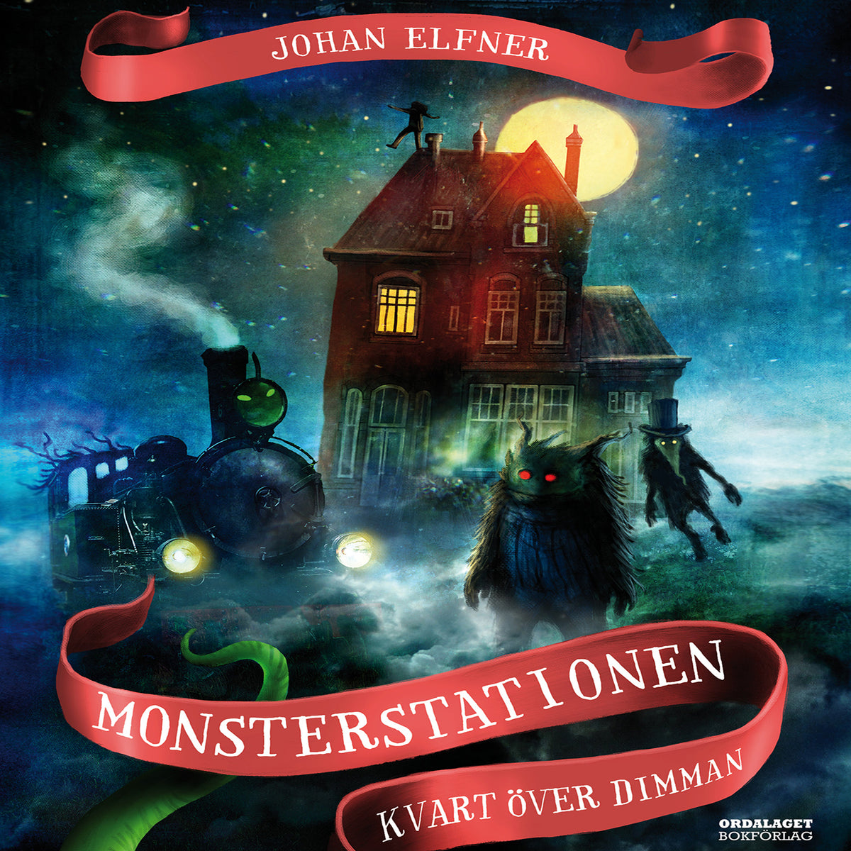 Monsterstationen: Kvart över dimman – Ljudbok